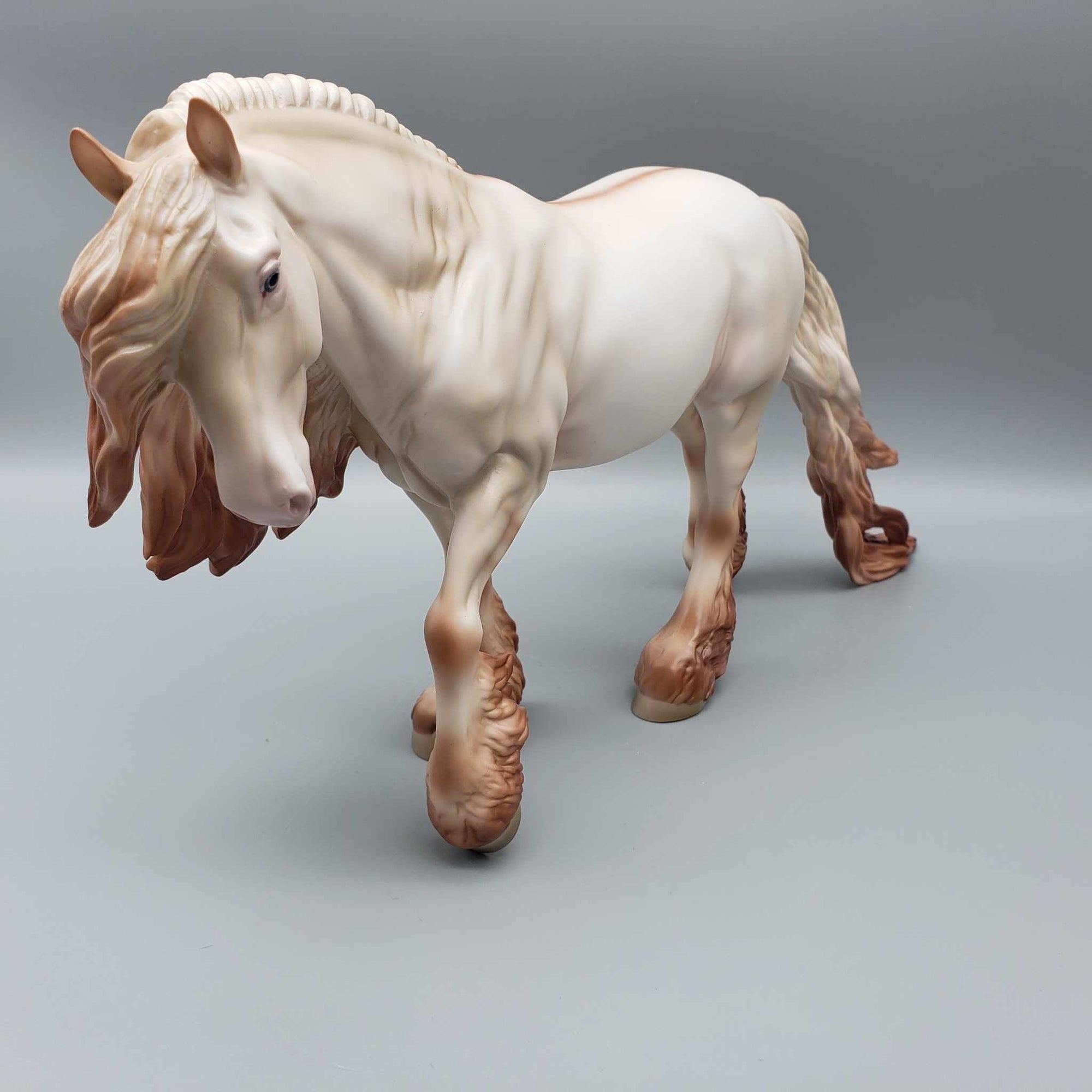 The Palest Pumpkin OOAK Perlino Dun Irish Cob By Ashley Palmer Moonlight Madness 2023 MM23