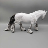 Gealach  OOAK  CUSTOM Dappled Gray Irish Cobb By Ellen Robins Moonlight Madness 2023 MM23