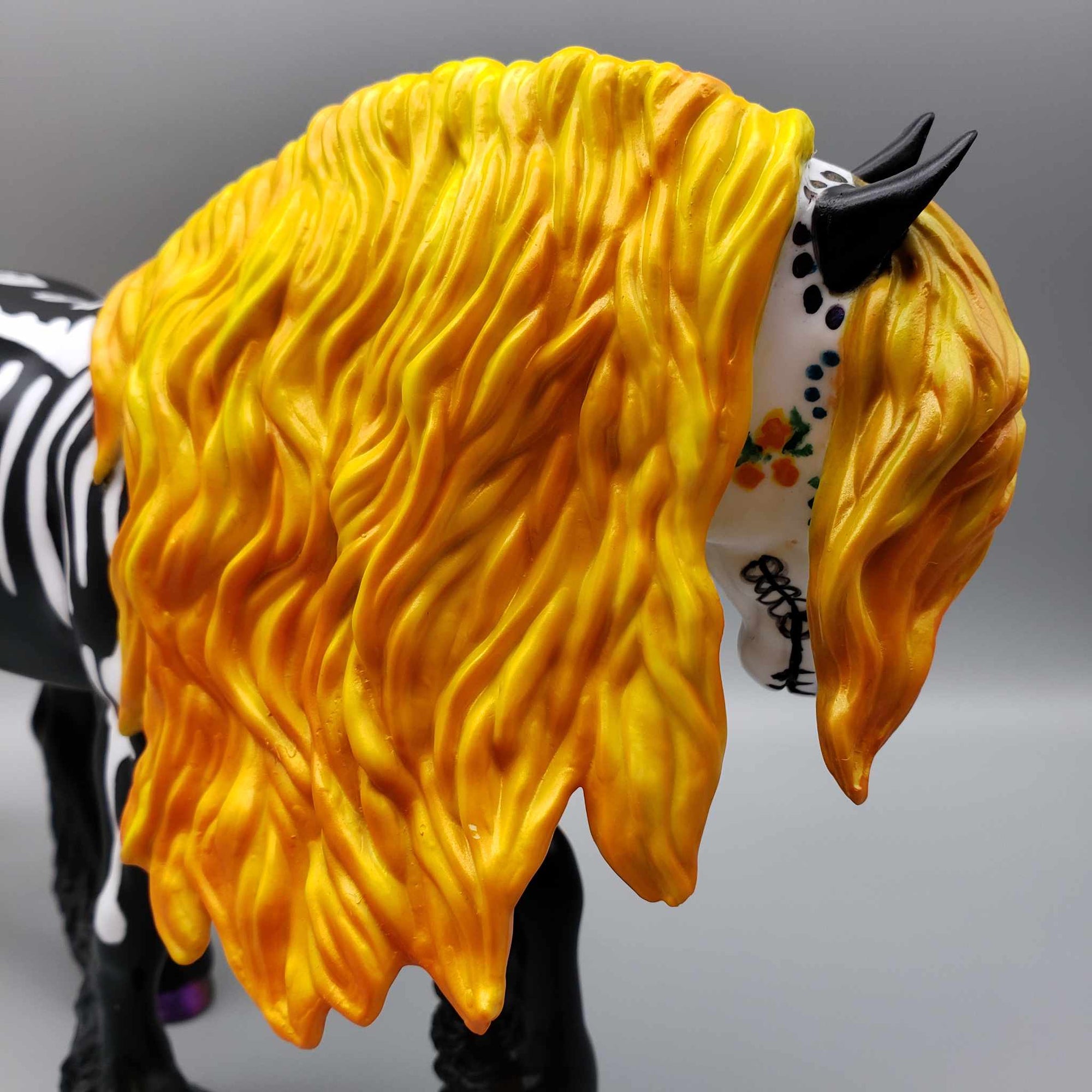 Remember Me OOAK Decorator Sugar Skull Irish Cob By Julie Keim BEST OFFER Moonlight Madness 2023 MM23