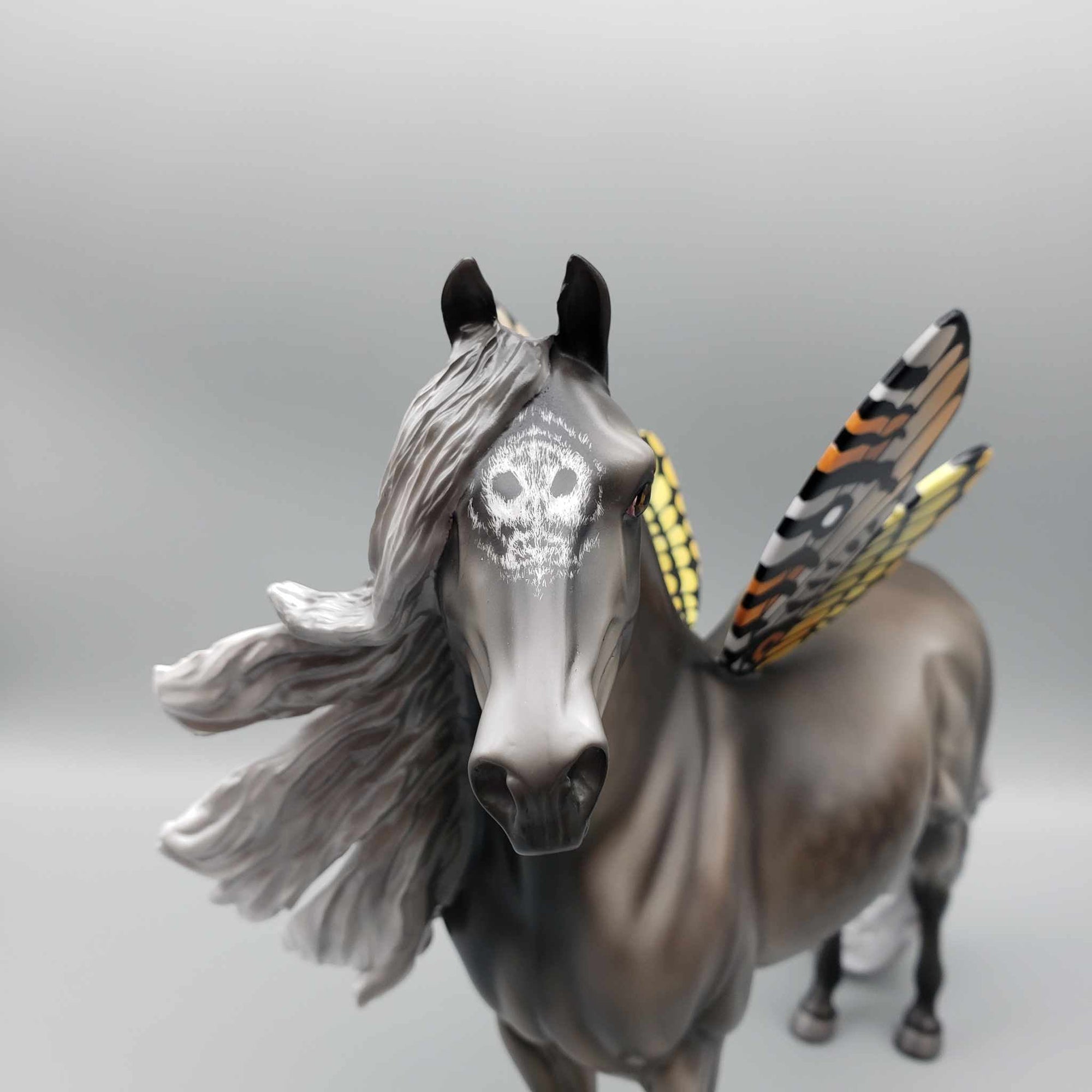 Pareidolia OOAK Death&#39;s Head Moth Morgan By Jess Hamill BEST OFFER Moonlight Madness 2023 MM23