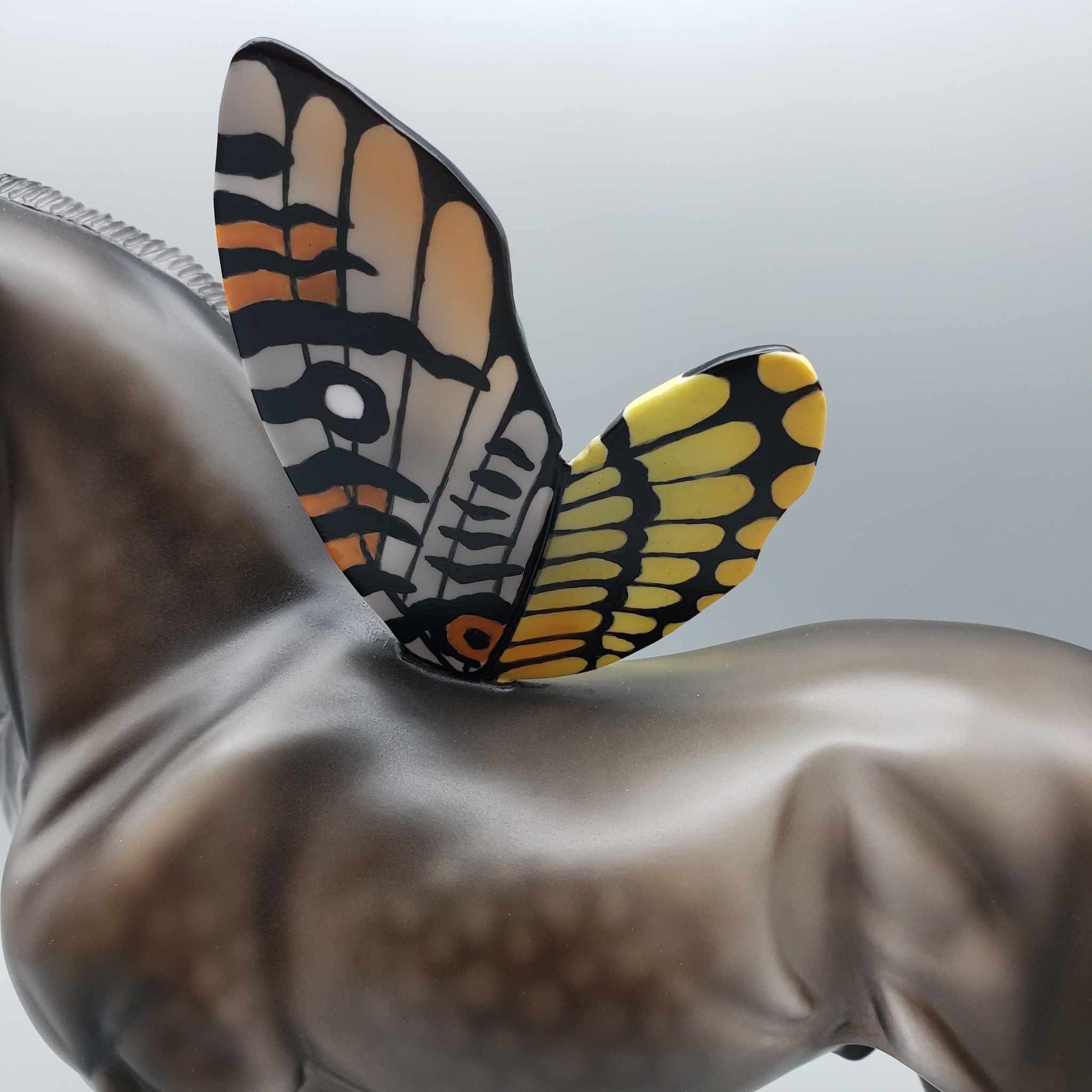 Pareidolia OOAK Death&#39;s Head Moth Morgan By Jess Hamill BEST OFFER Moonlight Madness 2023 MM23