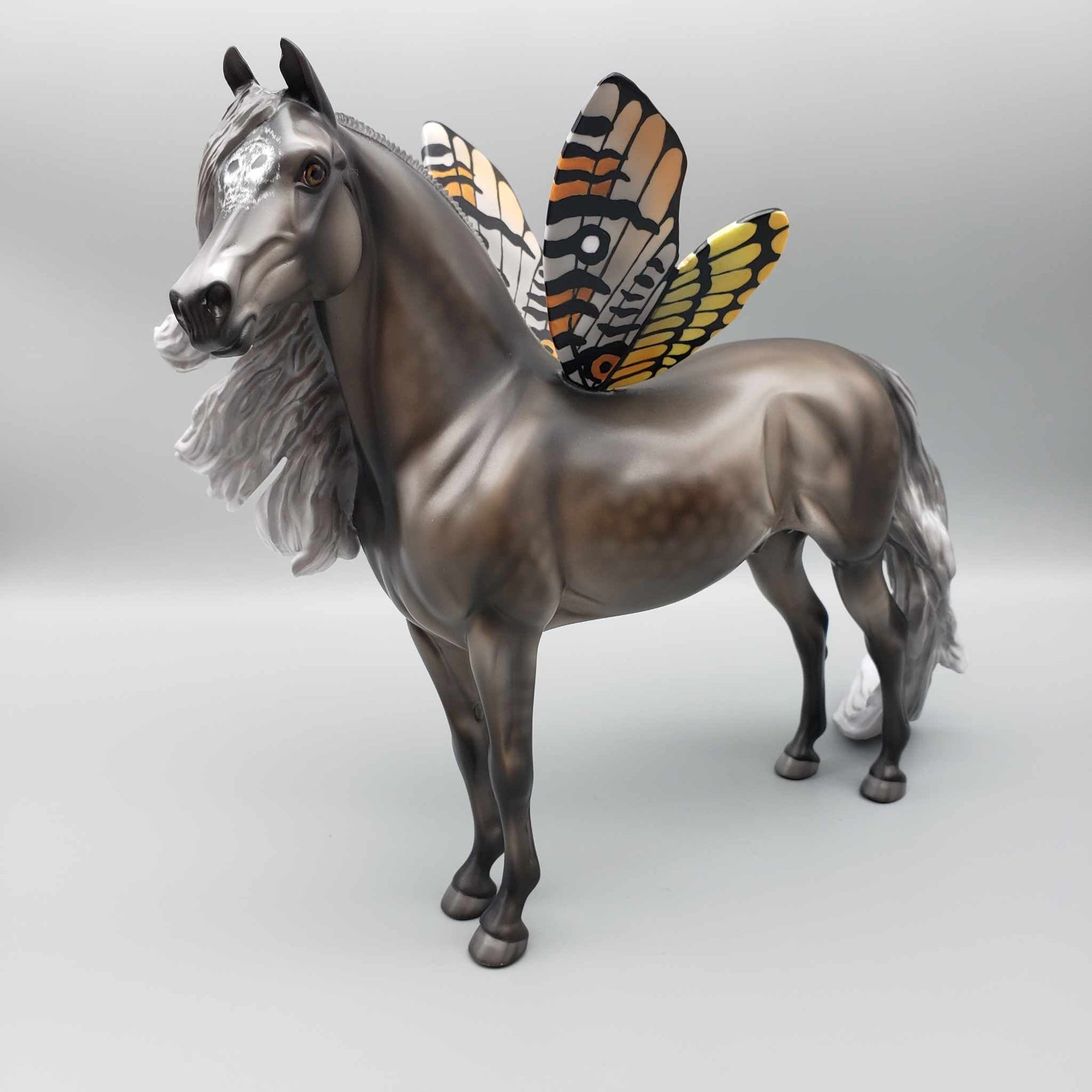 Pareidolia OOAK Death&#39;s Head Moth Morgan By Jess Hamill BEST OFFER Moonlight Madness 2023 MM23