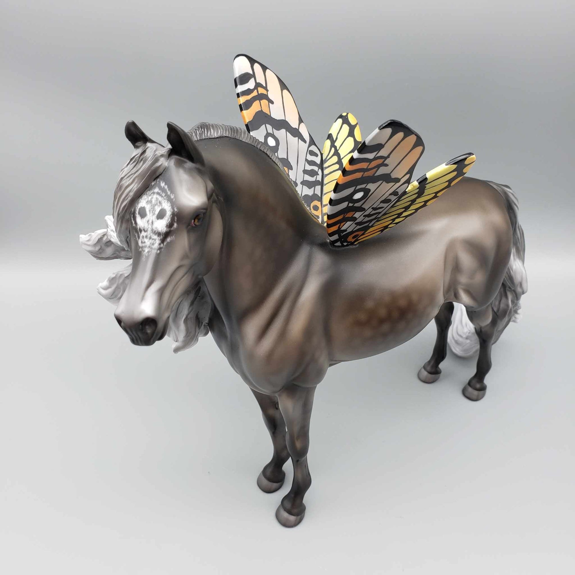 Pareidolia OOAK Death&#39;s Head Moth Morgan By Jess Hamill BEST OFFER Moonlight Madness 2023 MM23