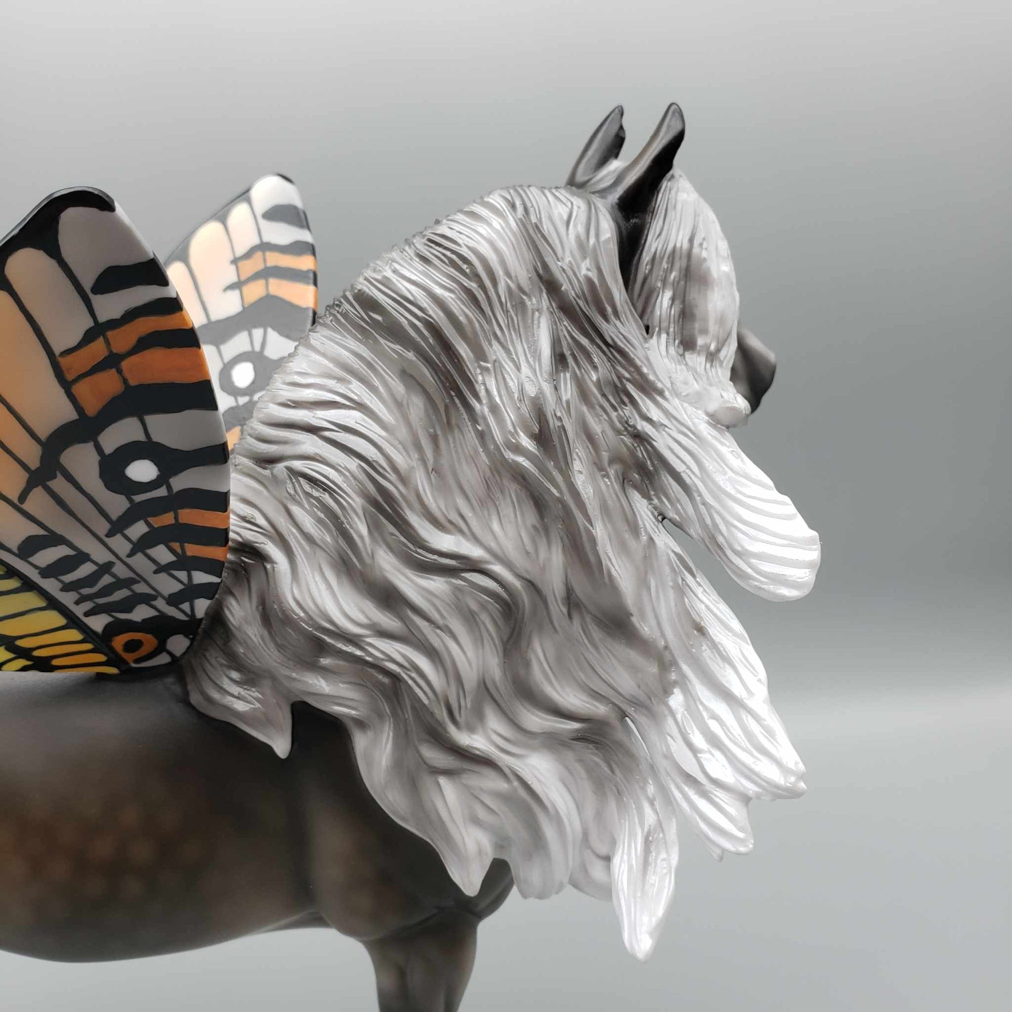 Pareidolia OOAK Death&#39;s Head Moth Morgan By Jess Hamill BEST OFFER Moonlight Madness 2023 MM23