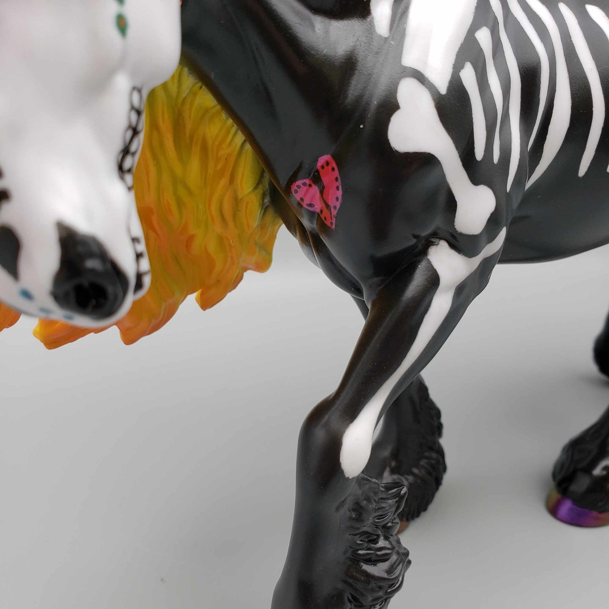 Remember Me OOAK Decorator Sugar Skull Irish Cob By Julie Keim BEST OFFER Moonlight Madness 2023 MM23