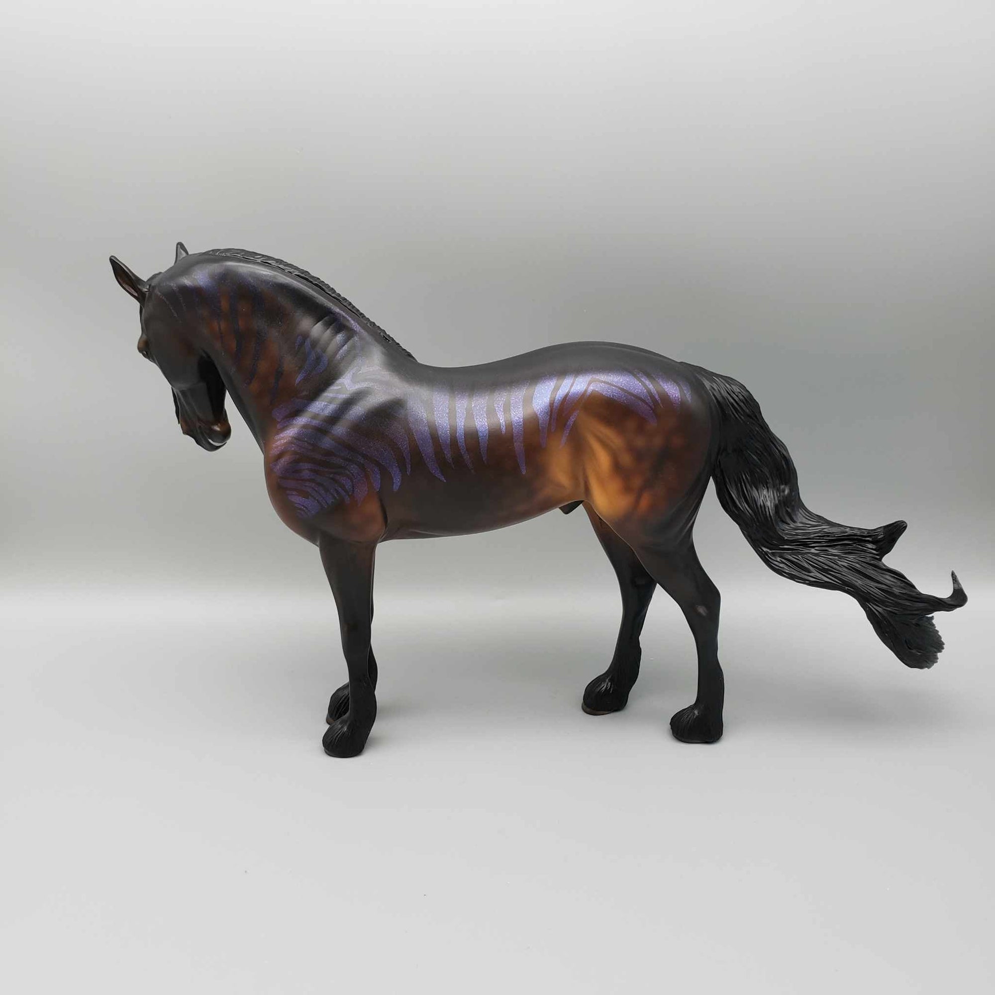 Dark Enchanter OOAK Bay Deco Purple Zebra  BEST OFFER Moonlight Madness 2023 MM23