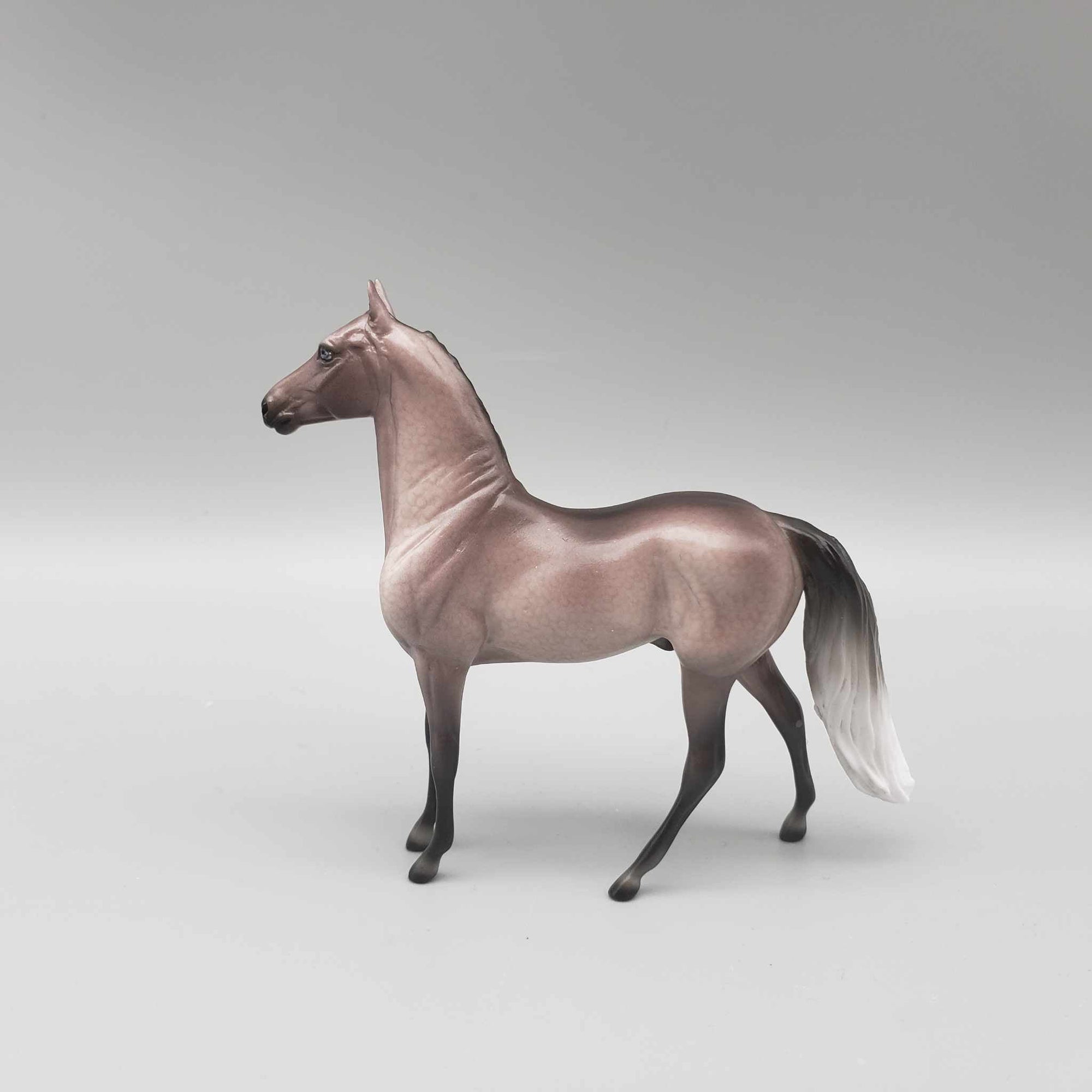 Silver Bullet OOAK  Dappled Silver Black Morgan Chip By Ellen Robbins Moonlight Madness 2023 MM23