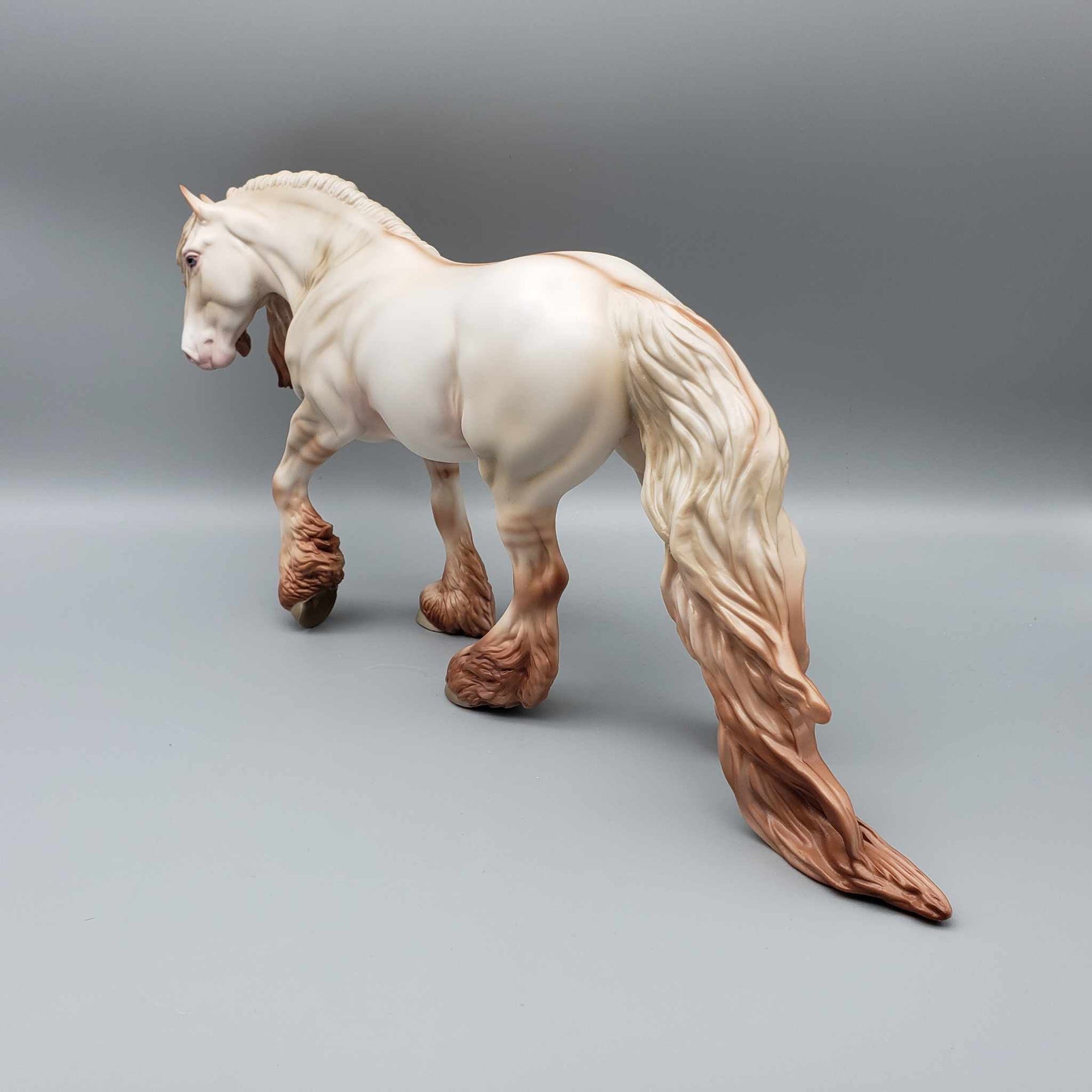 The Palest Pumpkin OOAK Perlino Dun Irish Cob By Ashley Palmer Moonlight Madness 2023 MM23