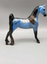 Poison OOAK Blue and Bronze Deco Saddlebred by Ellen Robbins Moonlight Madness 2023 MM23