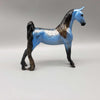 Poison OOAK Blue and Bronze Deco Saddlebred by Ellen Robbins Moonlight Madness 2023 MM23