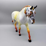 Dragonfly Dreams OOAK Sugar Skull Irish Draught By Dawn Quick Facebook Auction MM23