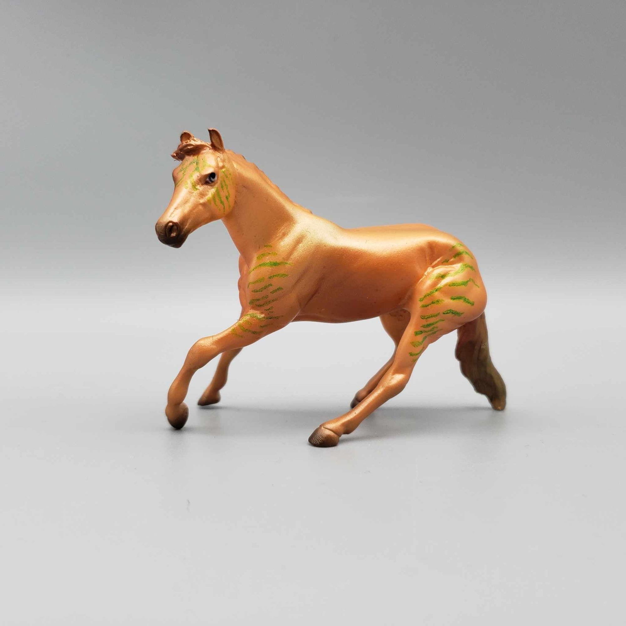 Vodill &amp; Calf OOAK Orange Blacklight Reactive Cutter &amp; Alien Calf Chip LE-30 By Jess Hamill Moonlight Madness 2023 MM23