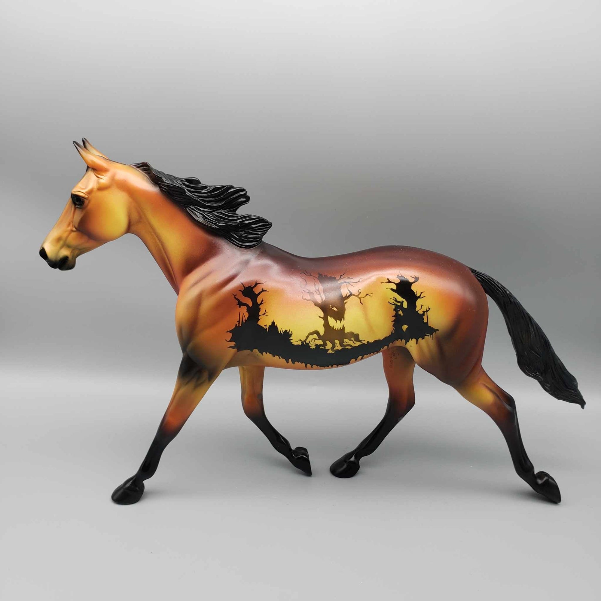 Pumpkin Wicked This Way Comes OOAK Deco Palouse By Dawn Quick Moonlight Madness 2023 MM23