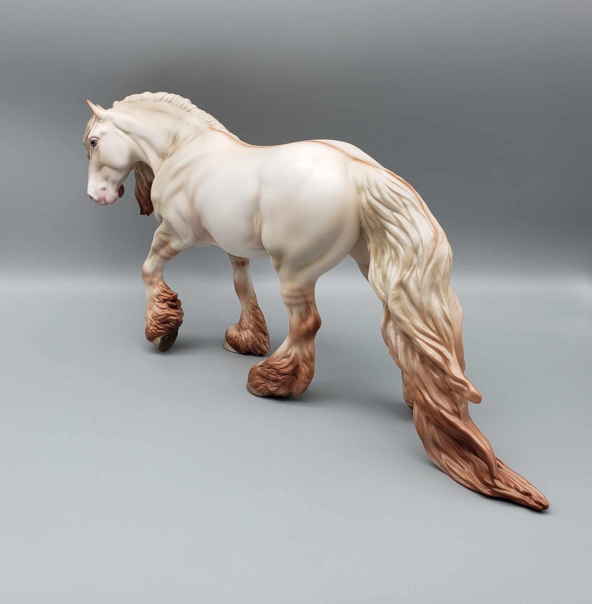 The Palest Pumpkin OOAK Perlino Dun Irish Cob By Ashley Palmer Moonlight Madness 2023 MM23