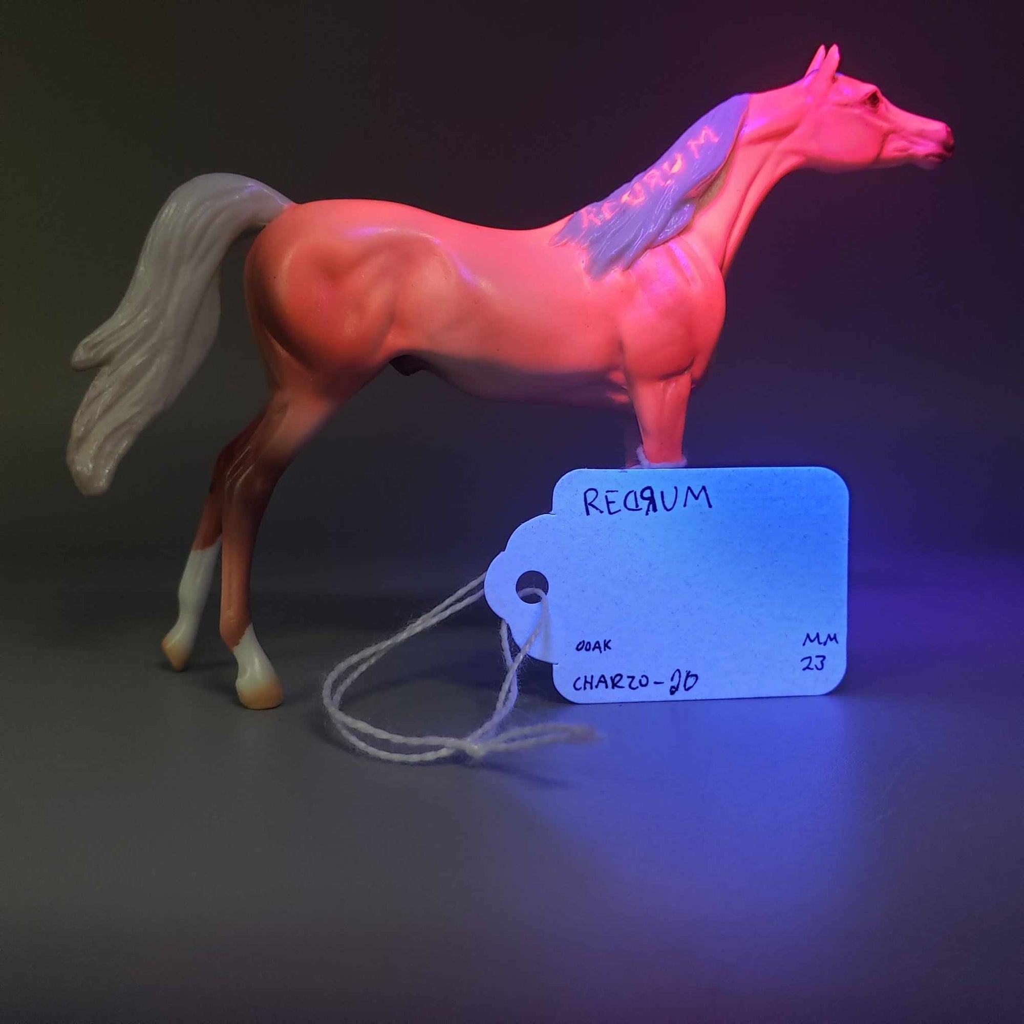 REDRUM OOAK Deco Mulberry Gray Inspired By Shining Blacklight Reactive  Arabian Chip By Ellen Robbins Moonlight Madness 2023 MM23