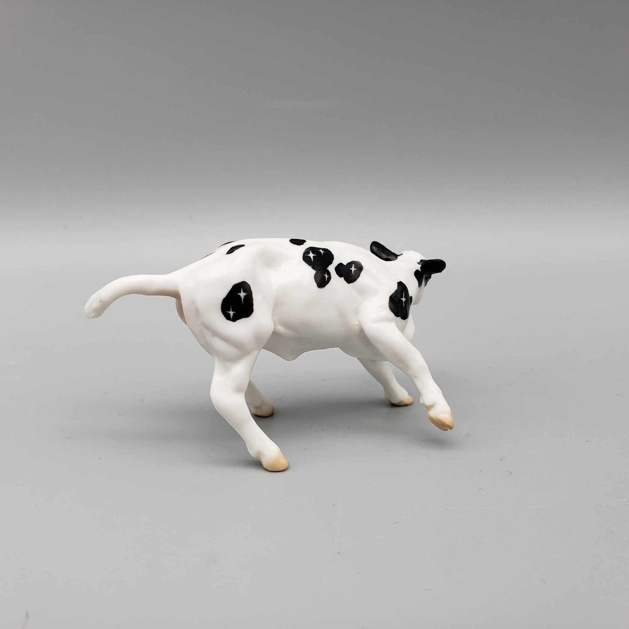 Strans &amp; Calf OOAK Neon Blue Blacklight Reactive Cutter &amp; Alien Calf Chip LE-30 By Jess Hamill Moonlight Madness 2023 MM23