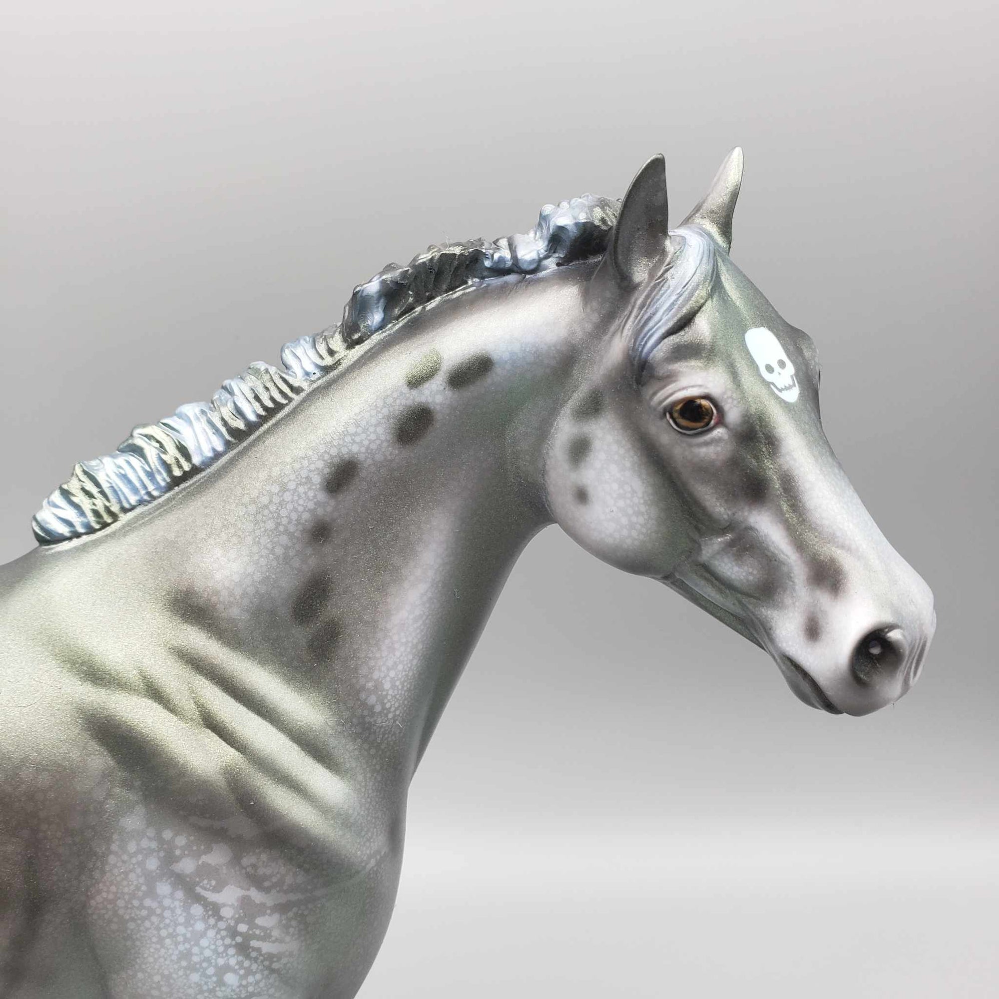 Vigil LE30 Skull Appaloosa ISH By Julie Keim Moonlight Madness 2023 MM23