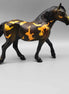 Fright Night Delight OOAK Deco Orange/Black Bats & Cats Draft Pebble By Dawn Quick Moonlight Madness 2023 MM23