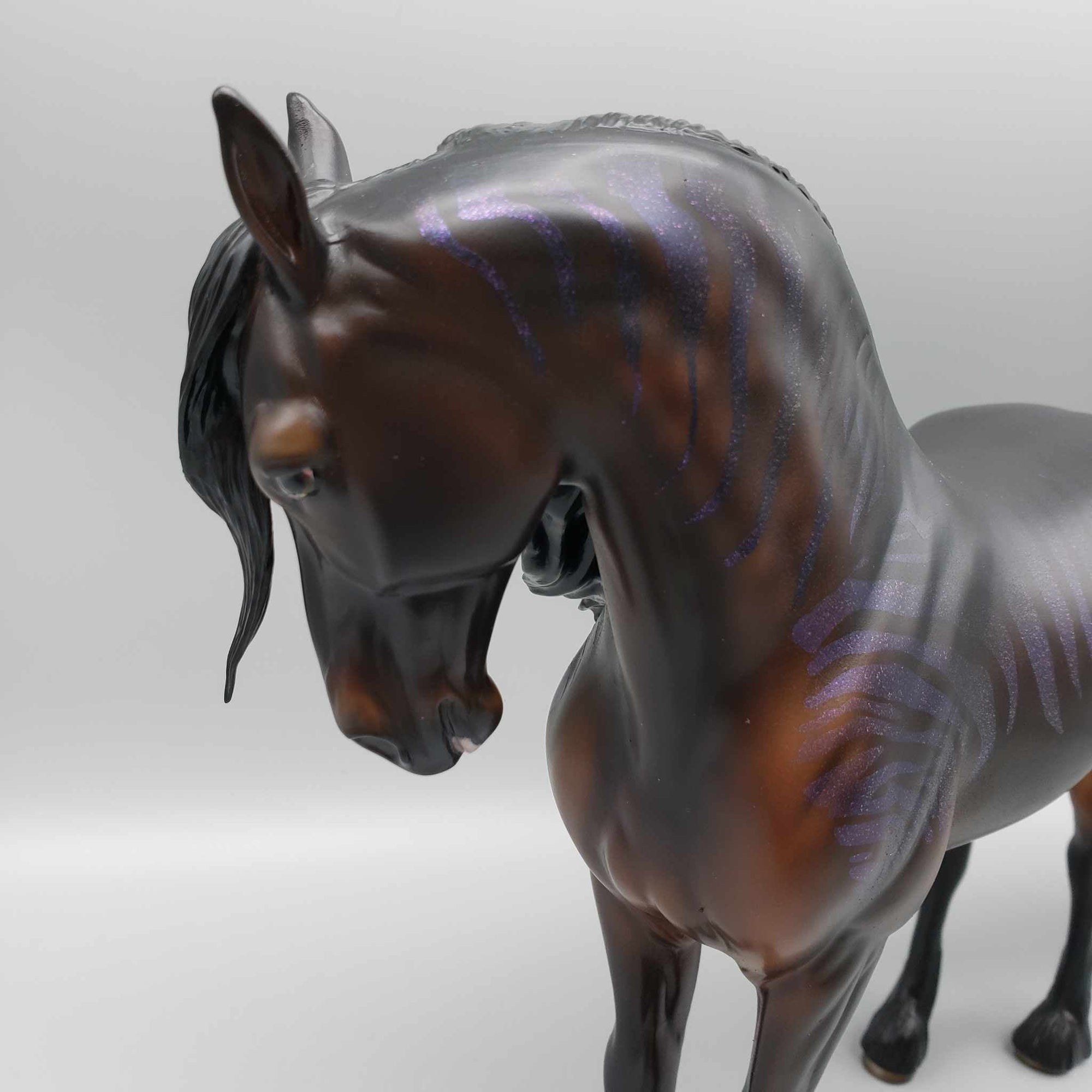 Dark Enchanter OOAK Bay Deco Purple Zebra  BEST OFFER Moonlight Madness 2023 MM23