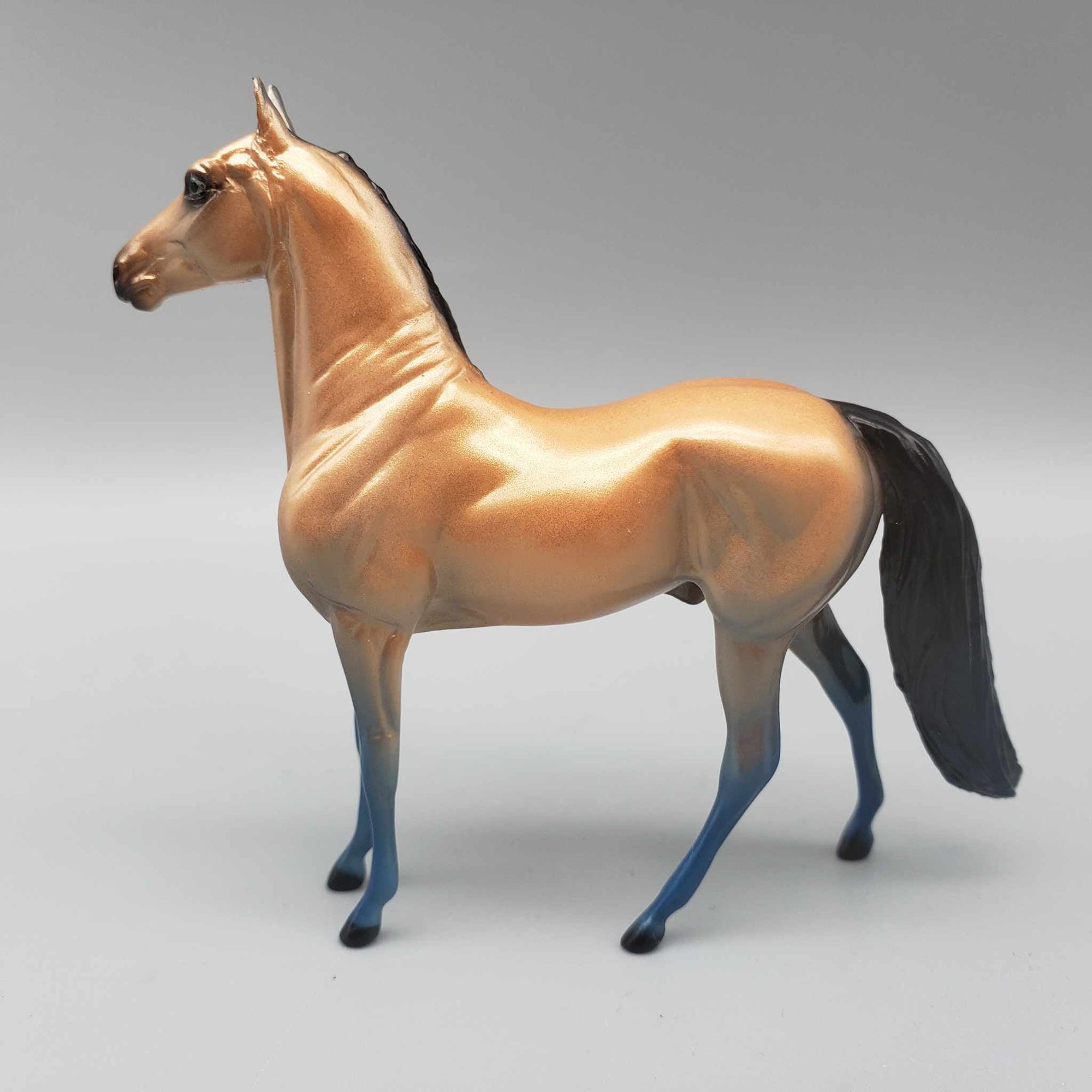 Last Leaf OOAK Deco Bronze - Blue Bay Morgan Chip By Ellen Robbins Moonlight Madness 2023 MM23