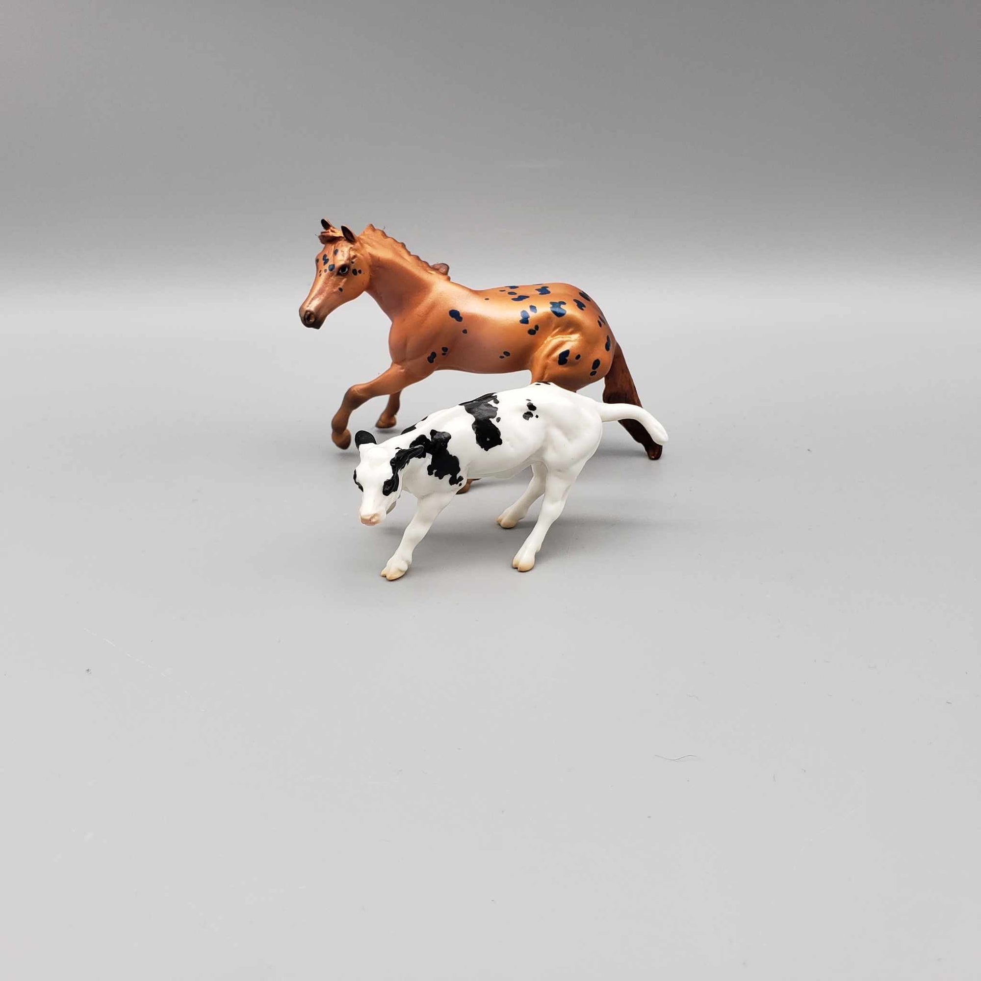 Drotix &amp; Calf OOAK Orange Blacklight Reactive Cutter &amp; Alien Calf Chip LE-30 By Jess Hamill Moonlight Madness 2023 MM23