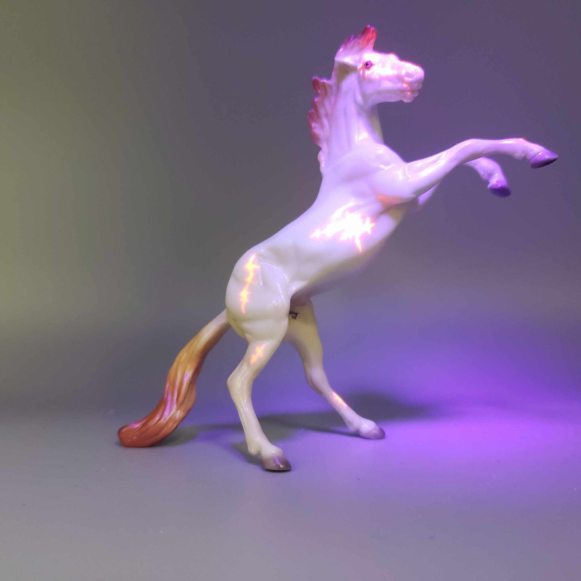 Just A Harmless Toy OOAK Deco Perlino Inspired By Chucky Blacklight Reactive Rearing Chip By Ellen Robbins Moonlight Madness 2023 MM23