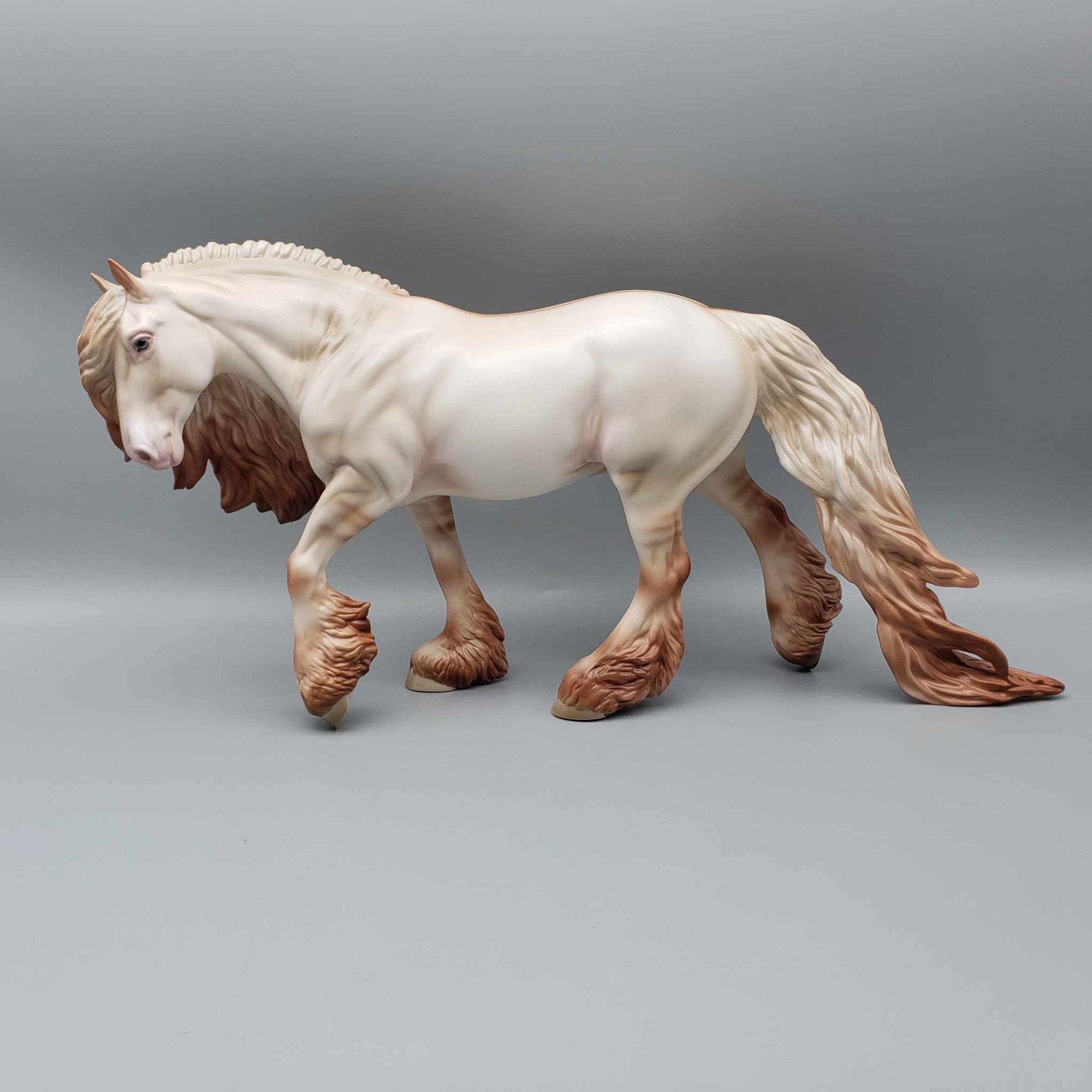 The Palest Pumpkin OOAK Perlino Dun Irish Cob By Ashley Palmer Moonlight Madness 2023 MM23