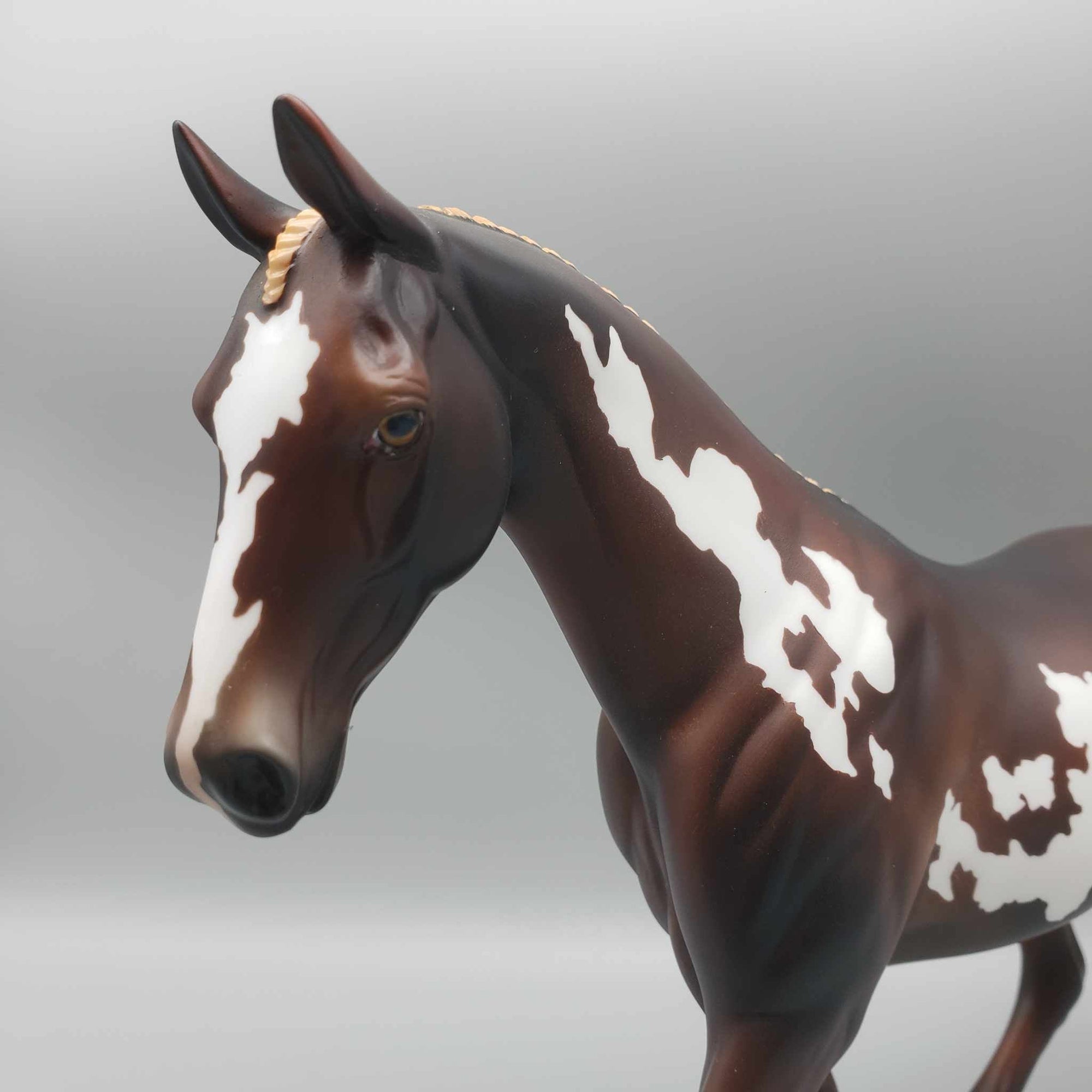 Fireplace OOAK Dark Liver Chestnut Pony By Angela Marleau Holiday Sale HS23