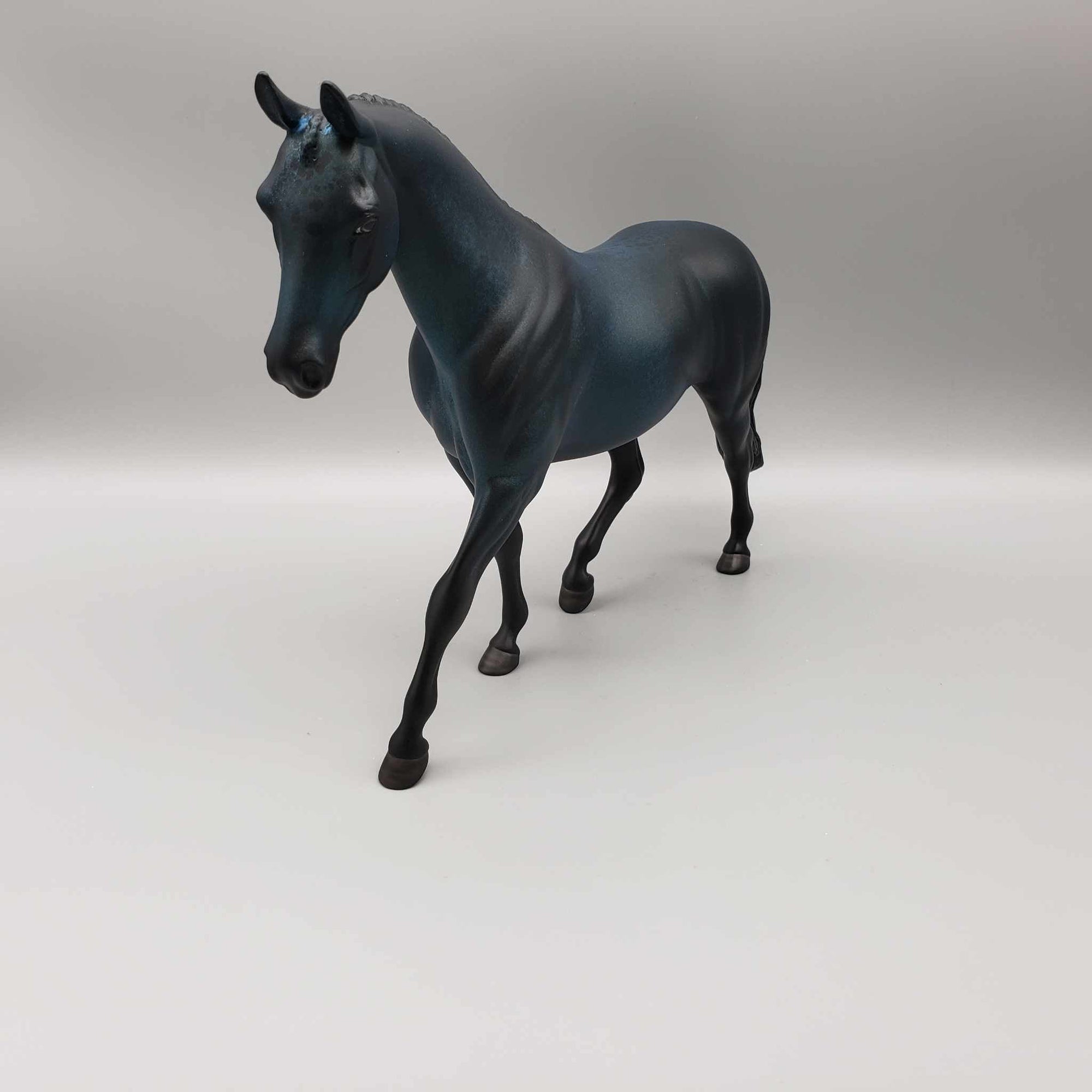 Dart Frog OOAK Deco Green  Frog Pattern Blacklight Reactive By Angela Marleau Moonlight Madness 2023 MM23