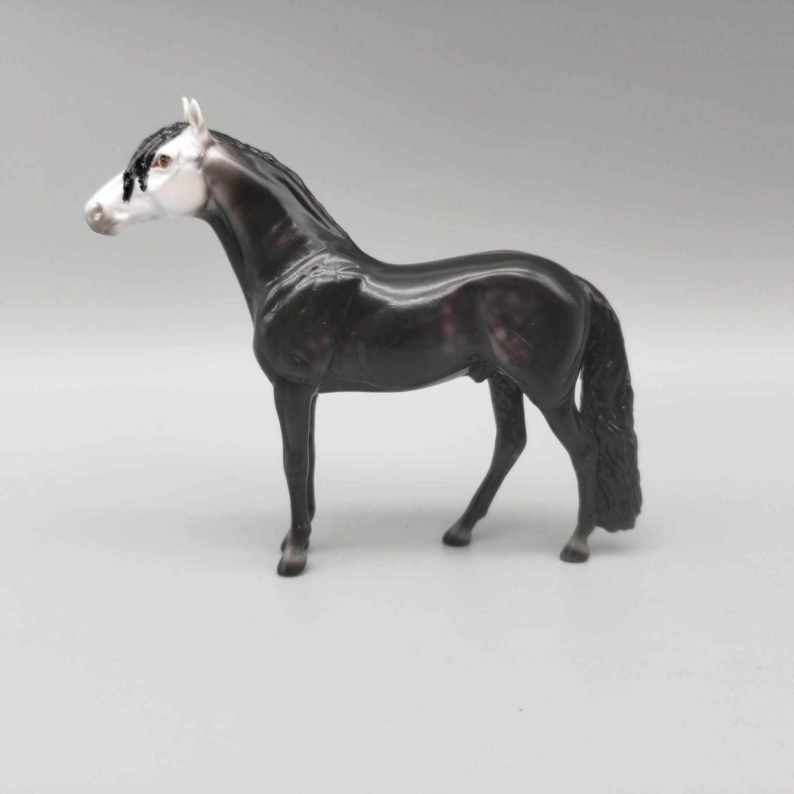 Ichabod OOAK  Dappled Black Andalusian Chip By Ellen Robbins Moonlight Madness 2023 MM23
