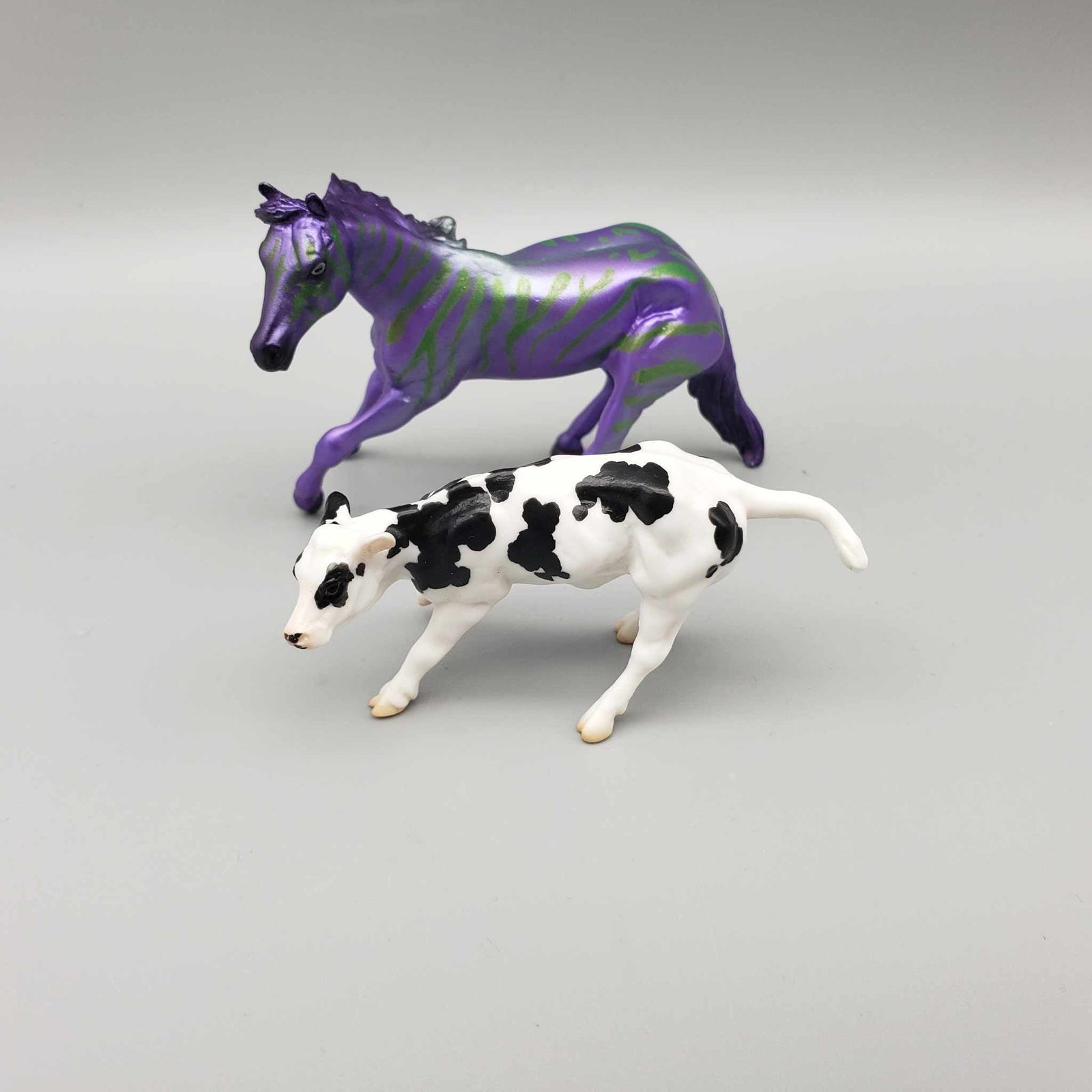 Ogmuils & Calf OOAK Purple Blacklight Reactive Cutter & Alien Calf Chip LE-30 By Jess Hamill Moonlight Madness 2023 MM23