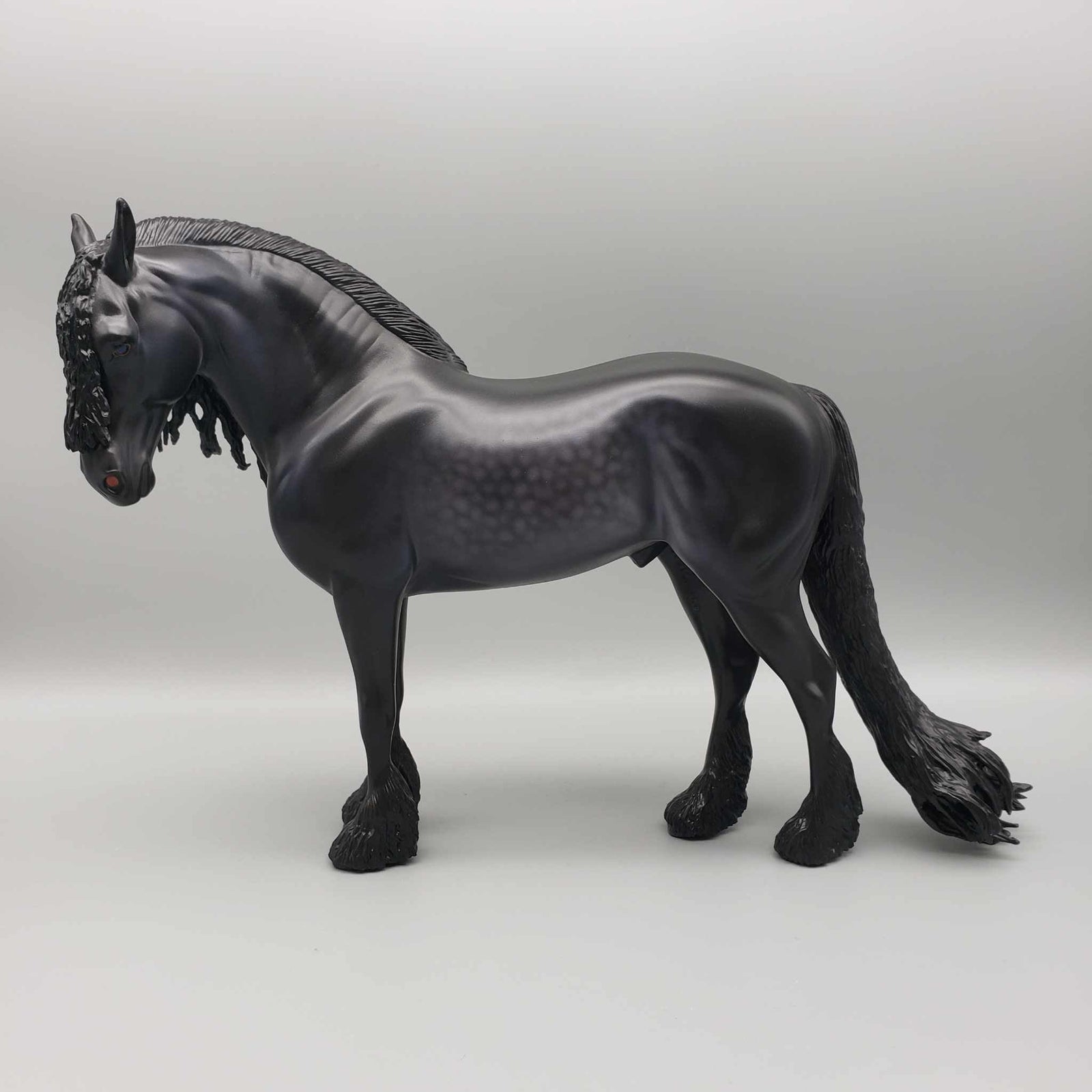 Corsair OOAK Dappled Black Fresian Andalusian By Caroline Boydston Best Offer 11/6/23