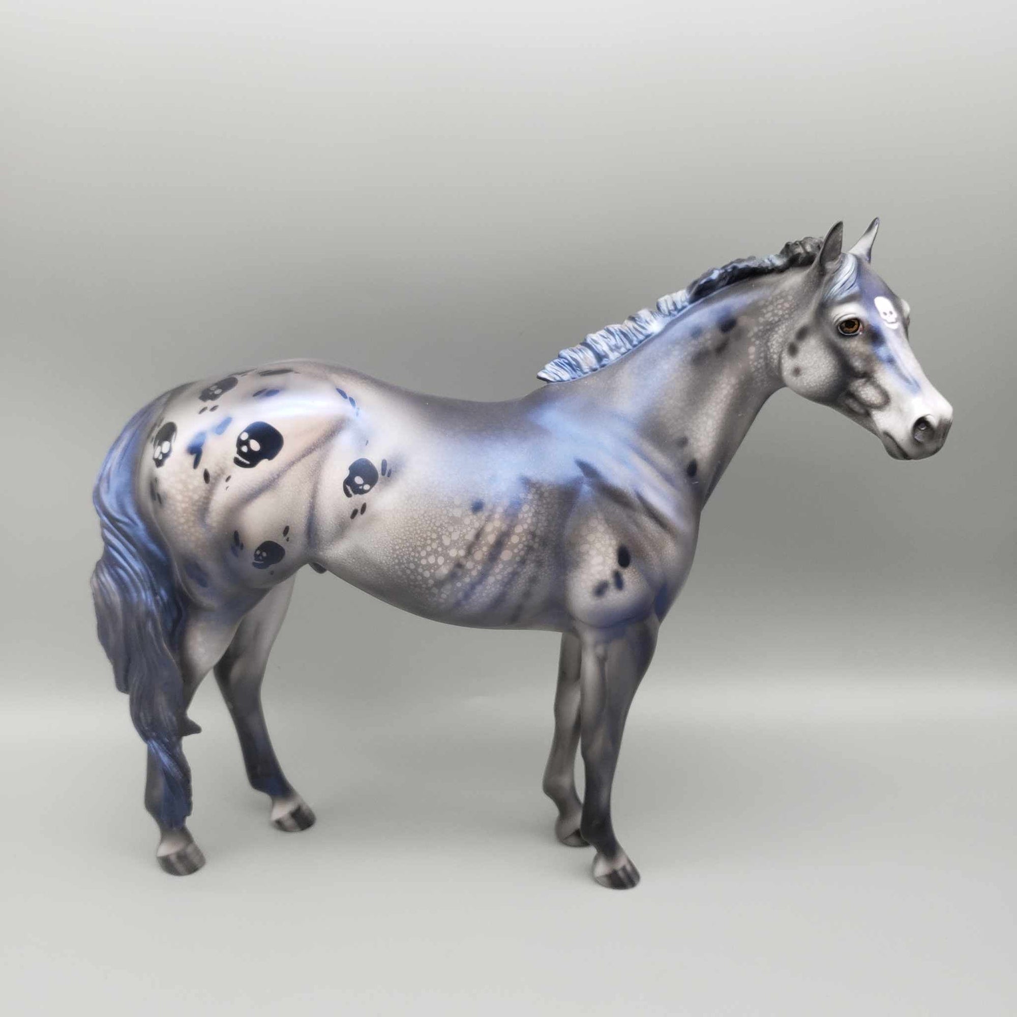 Vigil LE30 Skull Appaloosa ISH By Julie Keim Moonlight Madness 2023 MM23