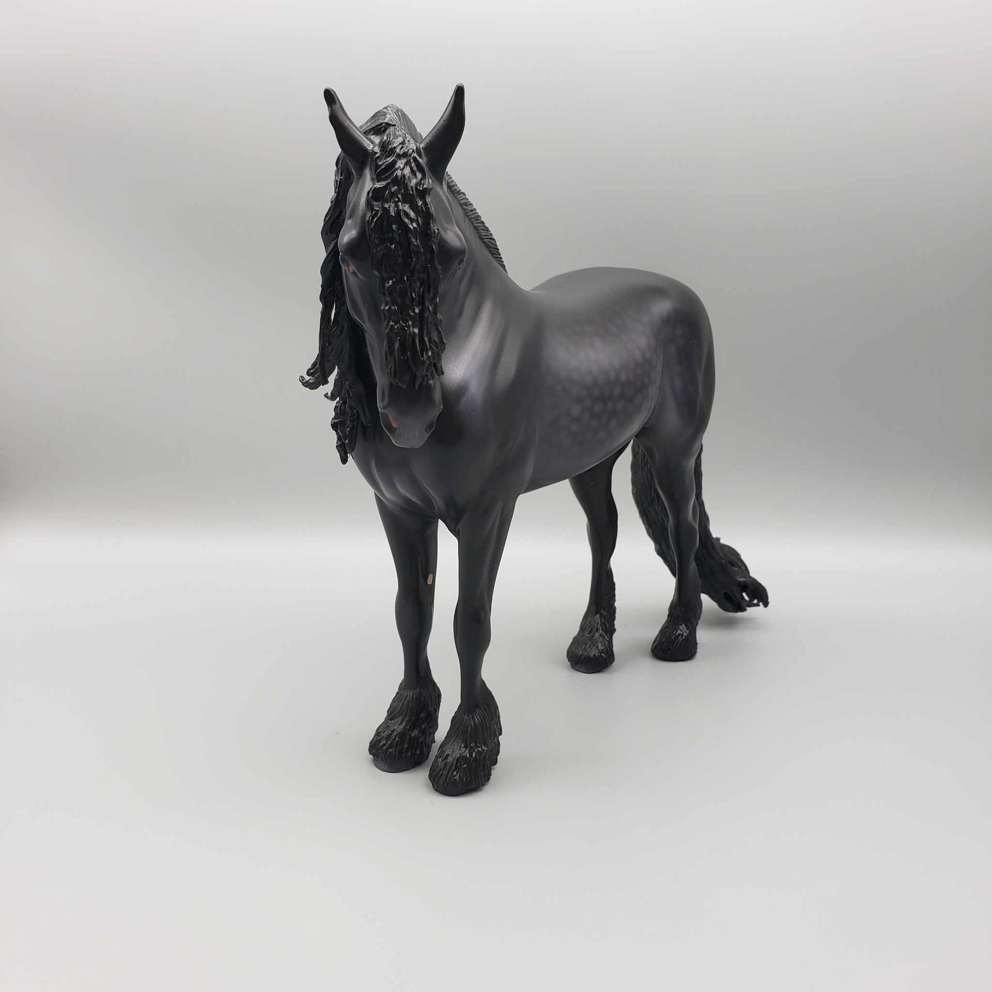 Corsair OOAK Dappled Black Fresian Andalusian By Caroline Boydston Best Offer 11/6/23