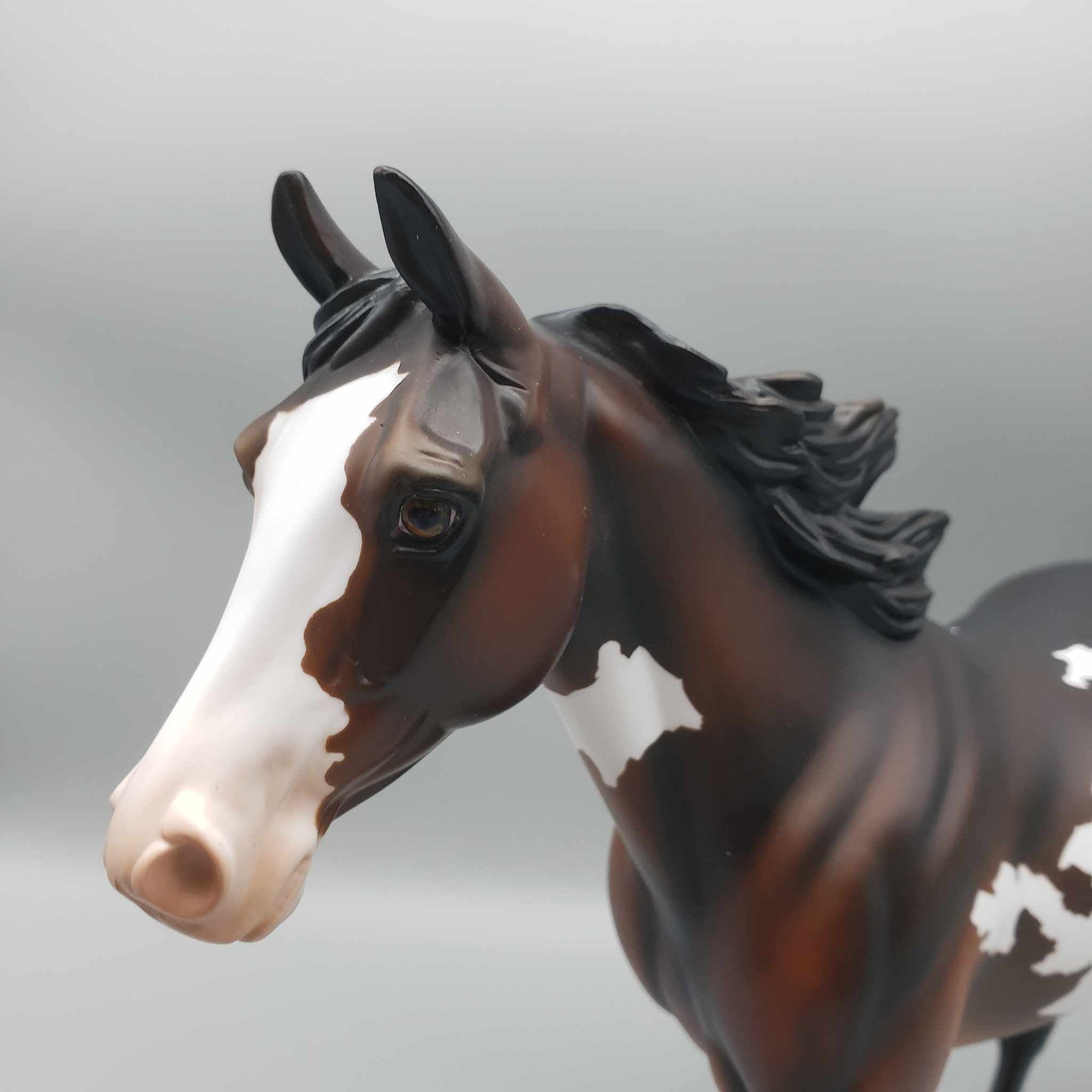 Windless Cold OOAK Dappled Bay Overo Palouse By Angela Marleau Holiday Sale HS23