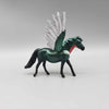 Ruby the Holiday Hummingbird OOAK Angel Wing Pony Chip Inspired by Ruby Throated Hummingbird By Angela Marleau Facebook Auction HS23