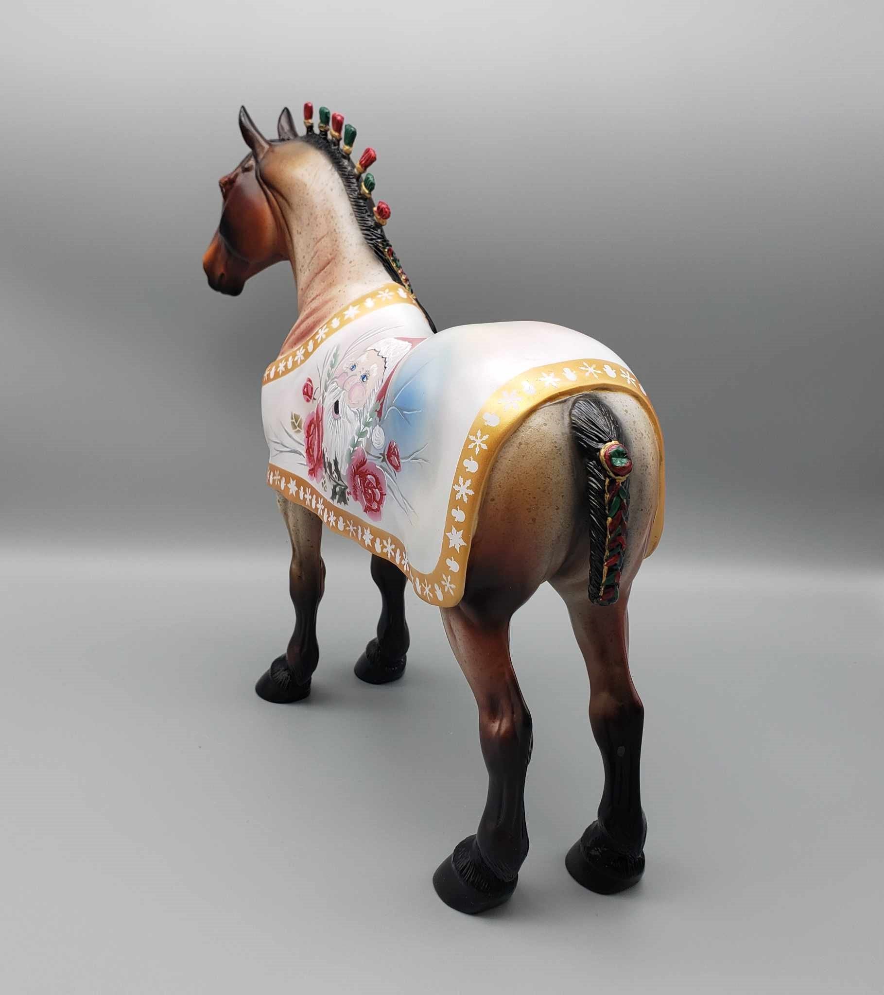 Christmas Dreams OOAK Deco Blanketed Standing Drafter By Dawn Quick Fall Facebook Auction 11/23