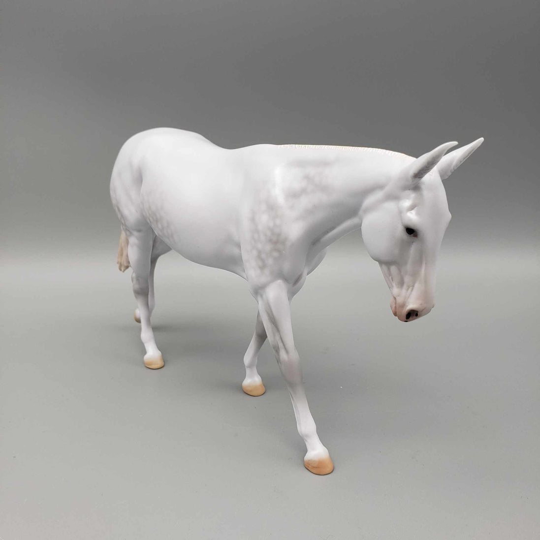 Snowball Limited Edition 22 Dapple Grey Pebble Mule Dinner Model for Holiday Event Dinner 2023 By Ellen Robbins Holiday Sale HS23