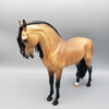 Brewster OOAK Dappled Buckskin Andalusian By Ellen Robbins Best Offer 11/27/23