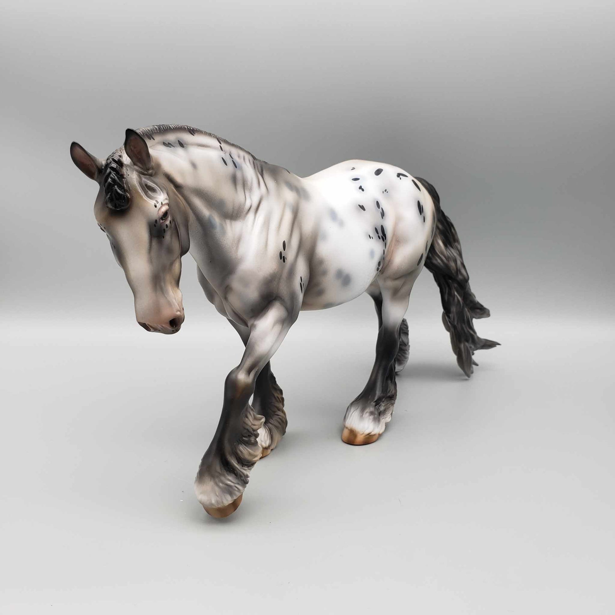 Holiday LE 30 Run Appaloosa Irish Cob By Julie Keim Holiday Sale HS23