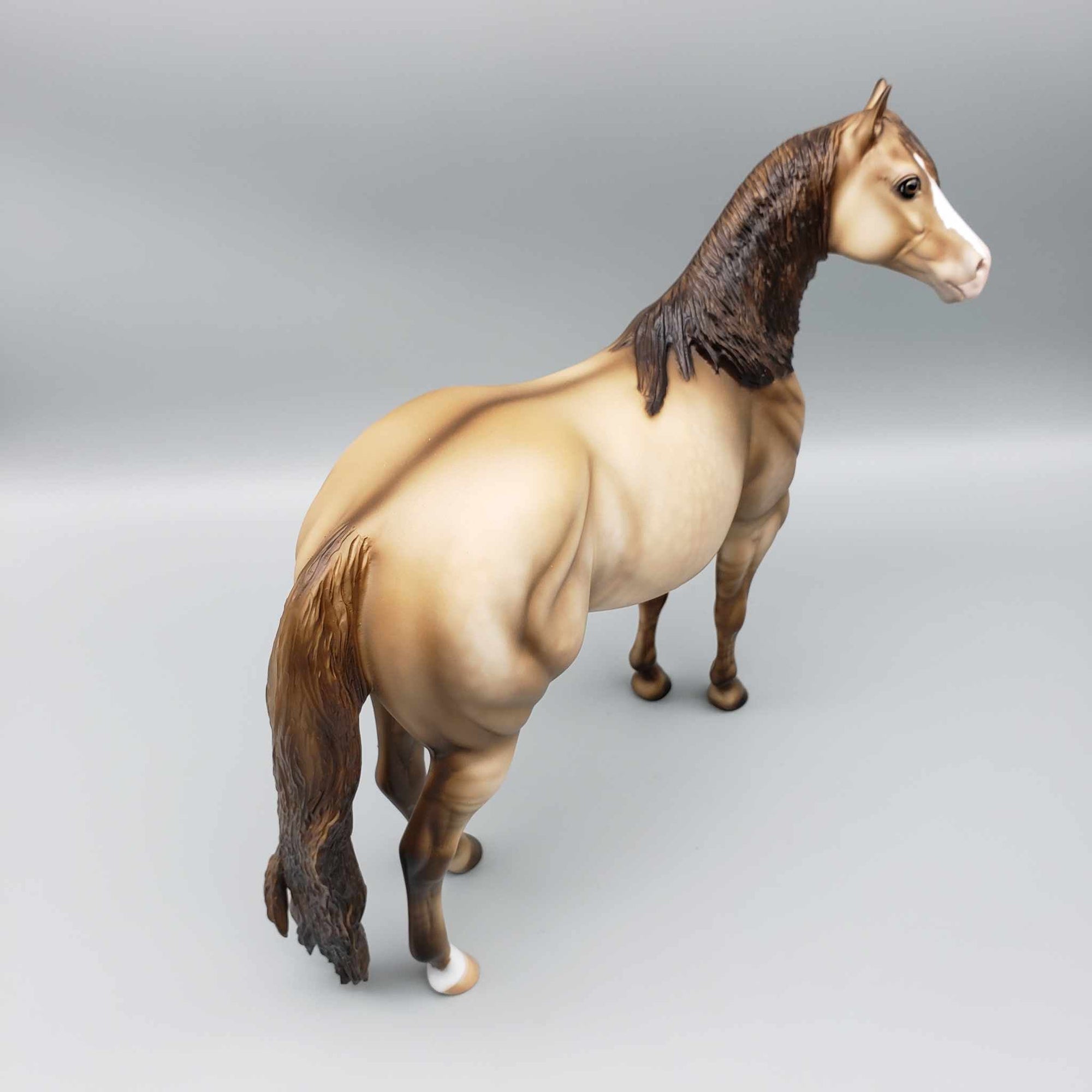 Texan OOAK Dappled Champagne Dun ISH By Julie Keim Best Offer 11/27/23