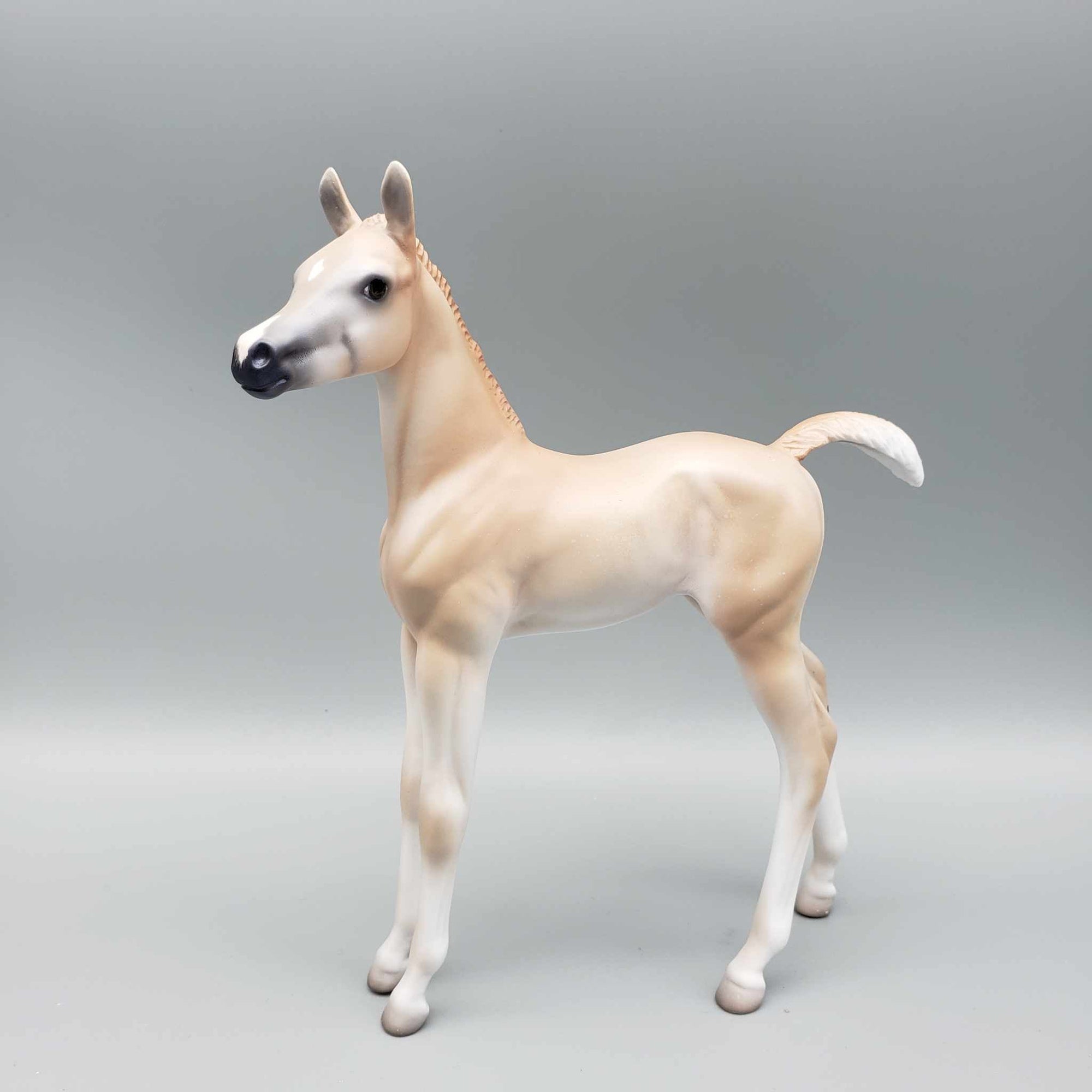 Sample of Cinnamon Cookie Light Chestnut Arab Foal By Jess Hamill Holiday Sale HS23 SAMPLE