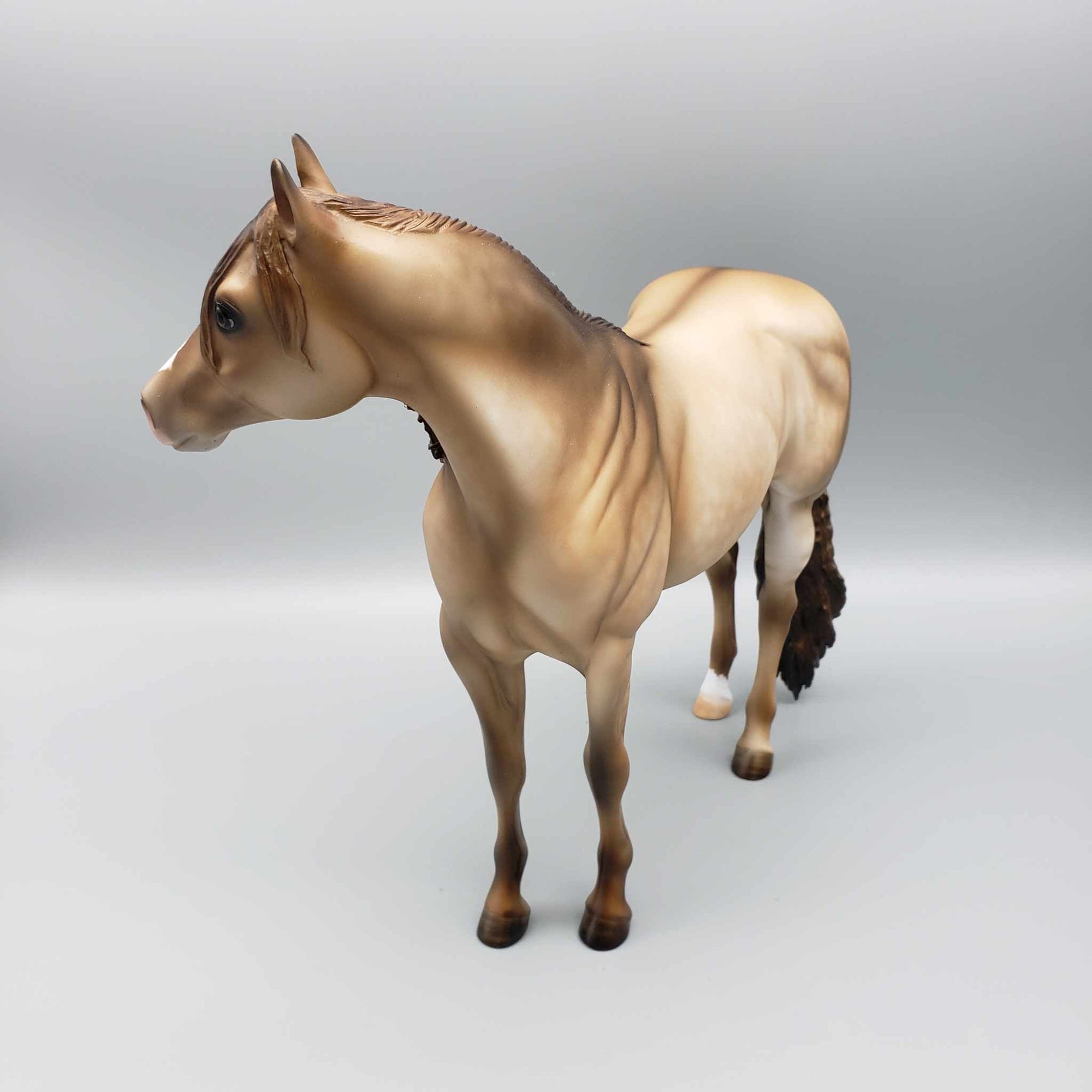 Texan OOAK Dappled Champagne Dun ISH By Julie Keim Best Offer 11/27/23