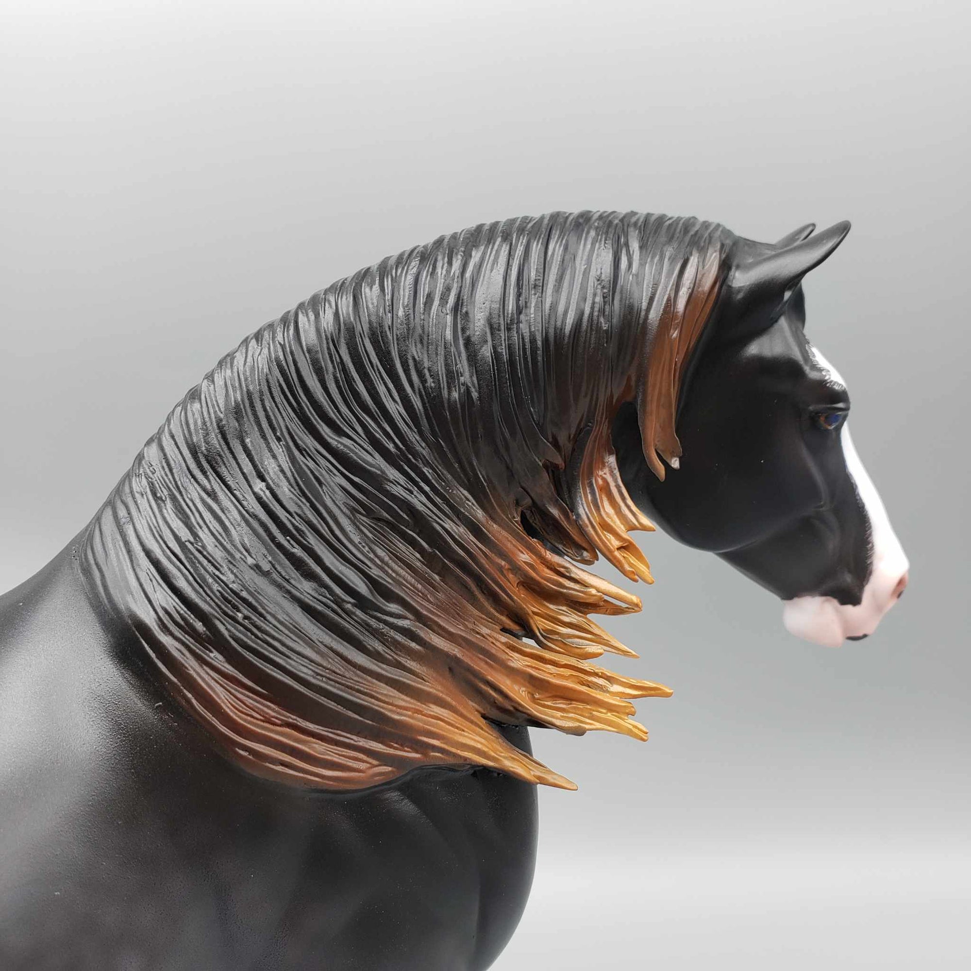 Catalina OOAK Dappled Black Heavy Draft By Caroline Boydston Best Offer 11/27/23