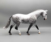 Silver Song OOAK Flea Bitten Dappled Gray Irish Draft By Ashley Palmer Holiday Sale HS23