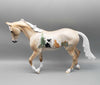 Holiday Buddies OOAK Palomino W/ Dog &amp; kitty Presents Deco Thoroughbred By Jess Hamill Holiday Sale HS23