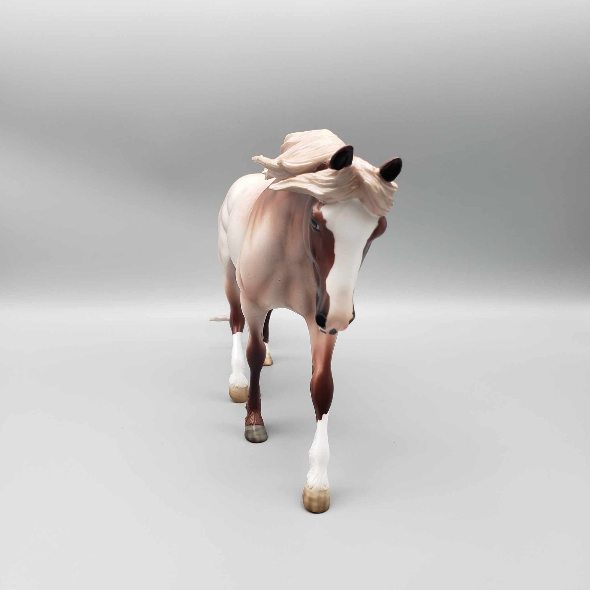 Branwen OOAK Customized Strawberry Roan Pony By Angela Marleau Best Offers 12/4/23