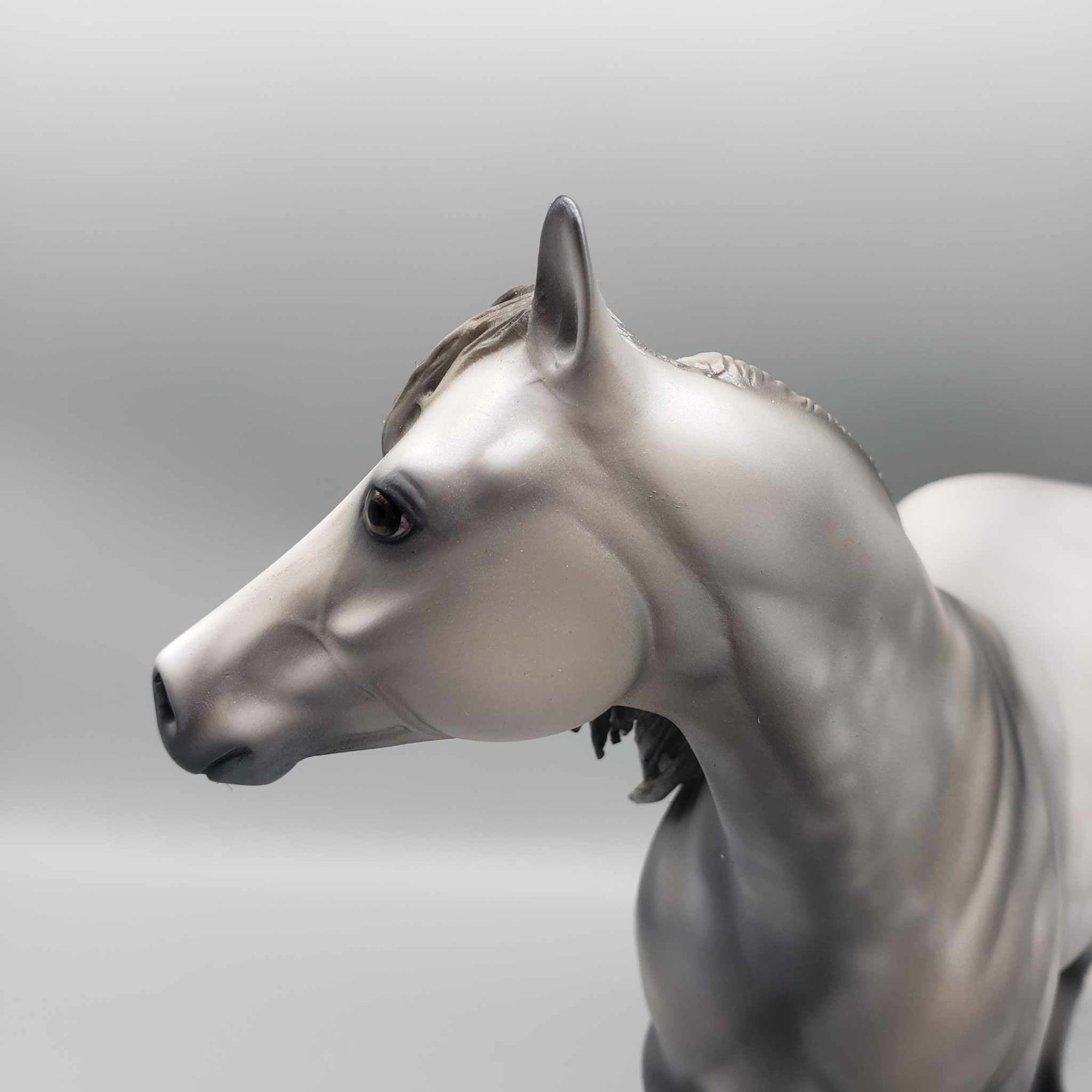 Jack Frost OOAK Dappled Grey Ideal Stock Horse By Julie Keim Best Offers 12/4/23