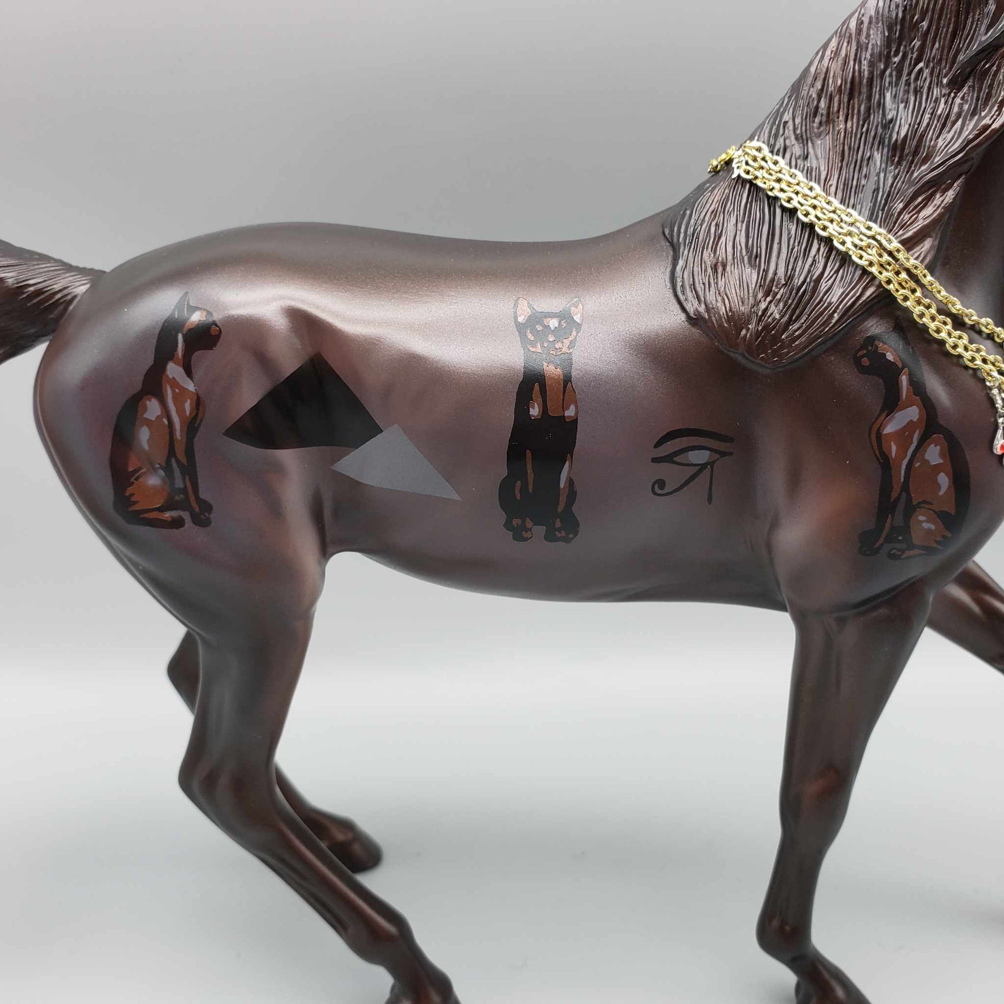 Francet III OOAK Egyptian Cat Decorator Arab Mare Set By Caroline Boydston Best Offers Holiday Sale HS23