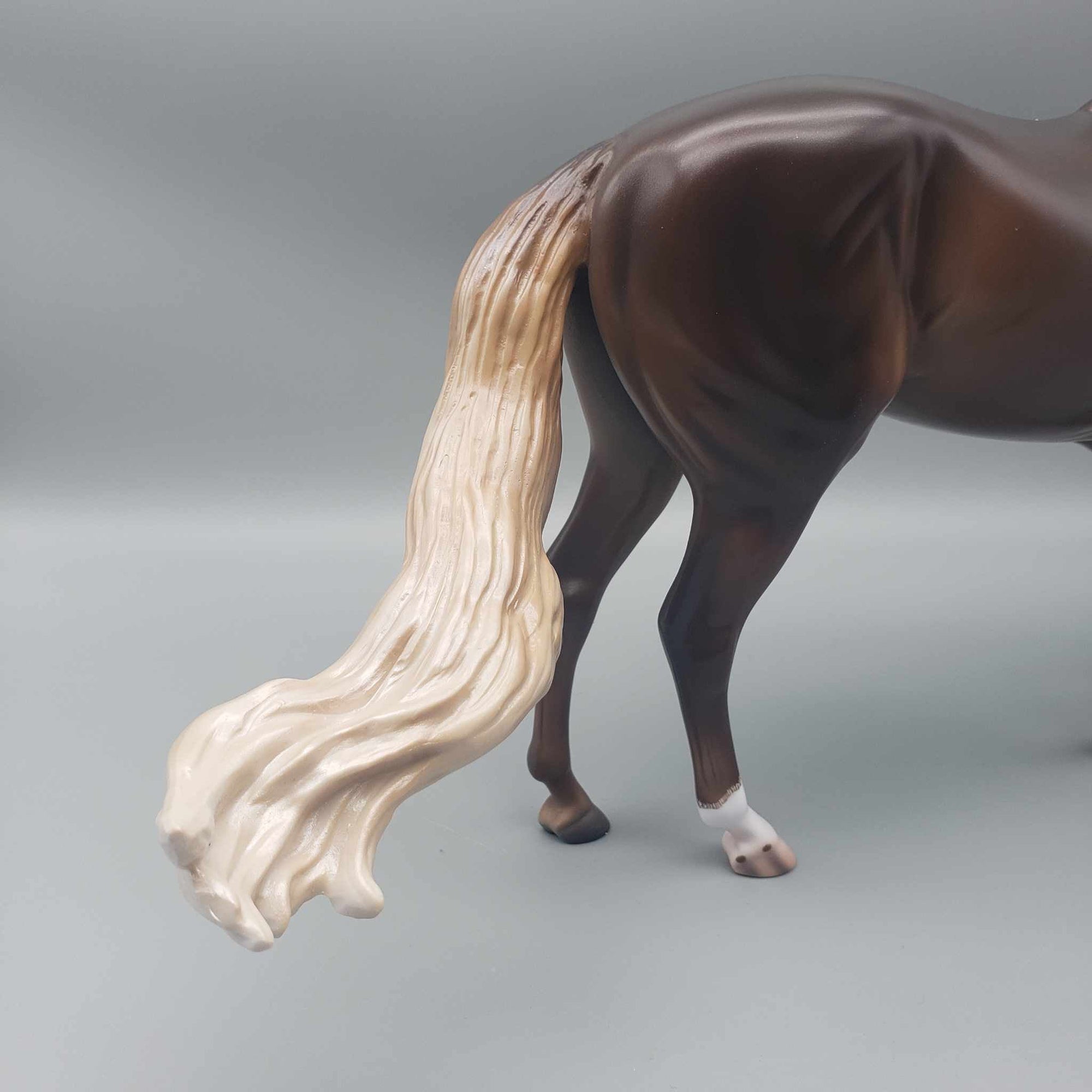 Starman OOAK Dappled Liver Chestnut Extreme Custom Andalusian  By Caroline Boydston Best Offer 11/27/23